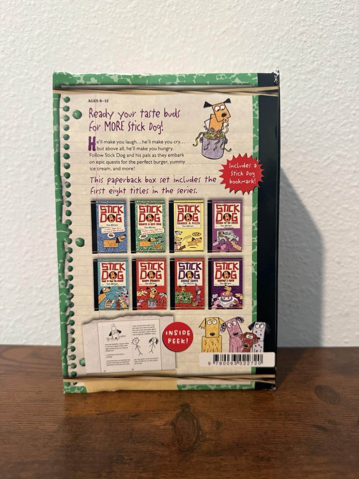 STICK DOG: 8-BOOK BOX SET by Tom Watson (Paperback Box Set, 2018)