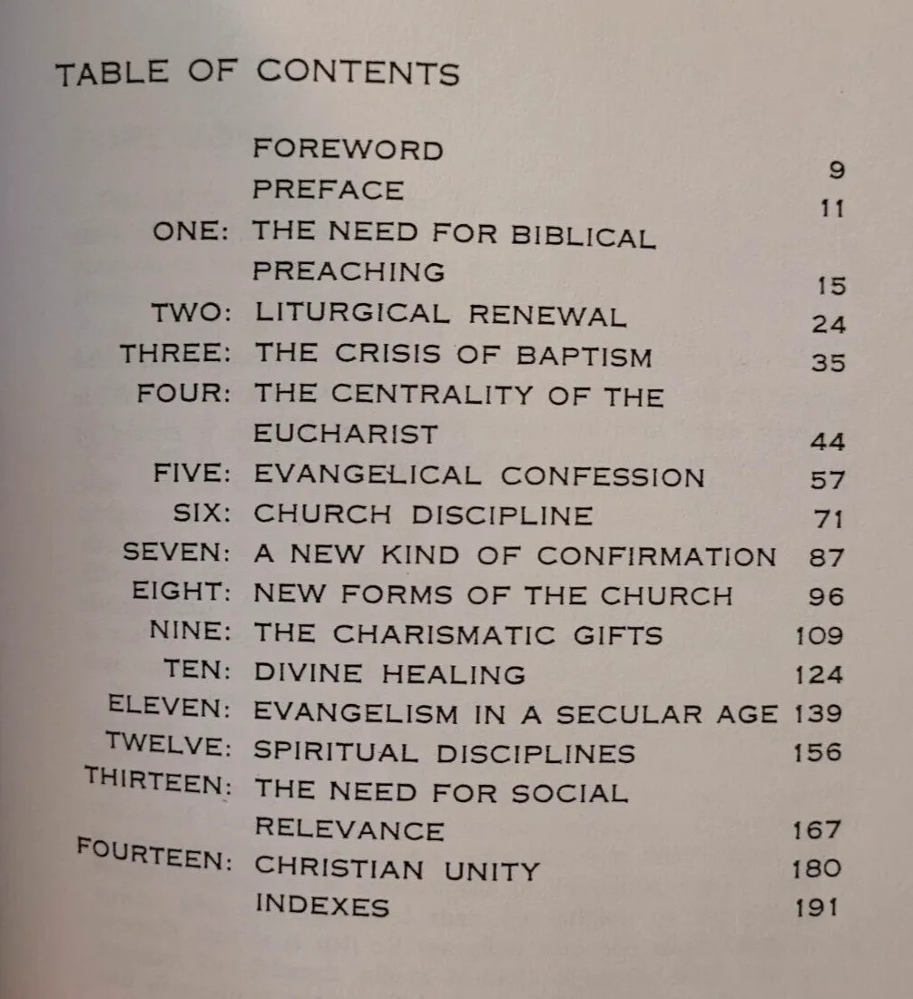 The Reform of the Church by Donald G Bloesch 1998 Trade Paperback Wipf and Stock