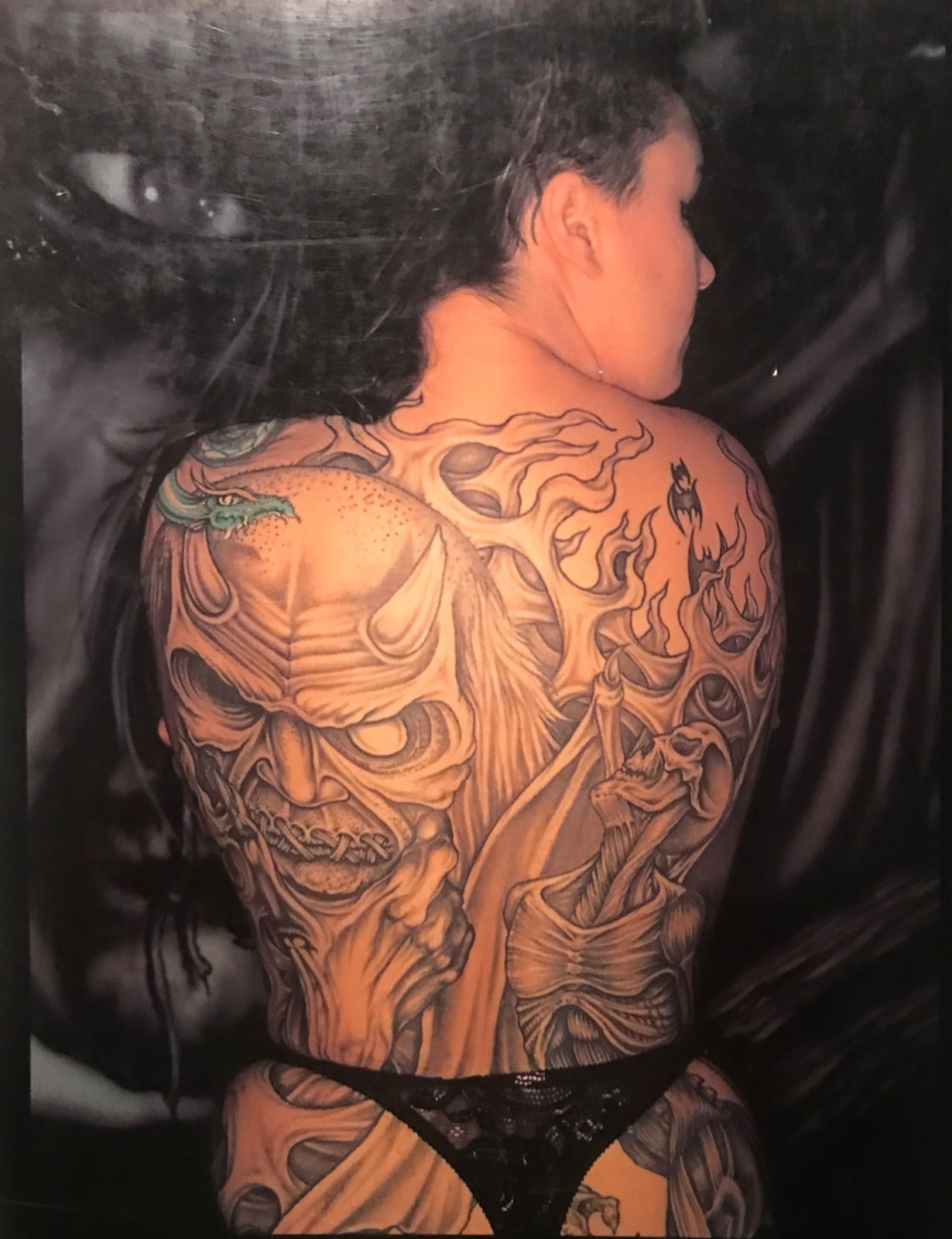 TATTOOED WOMEN TWO by chris wroblewski