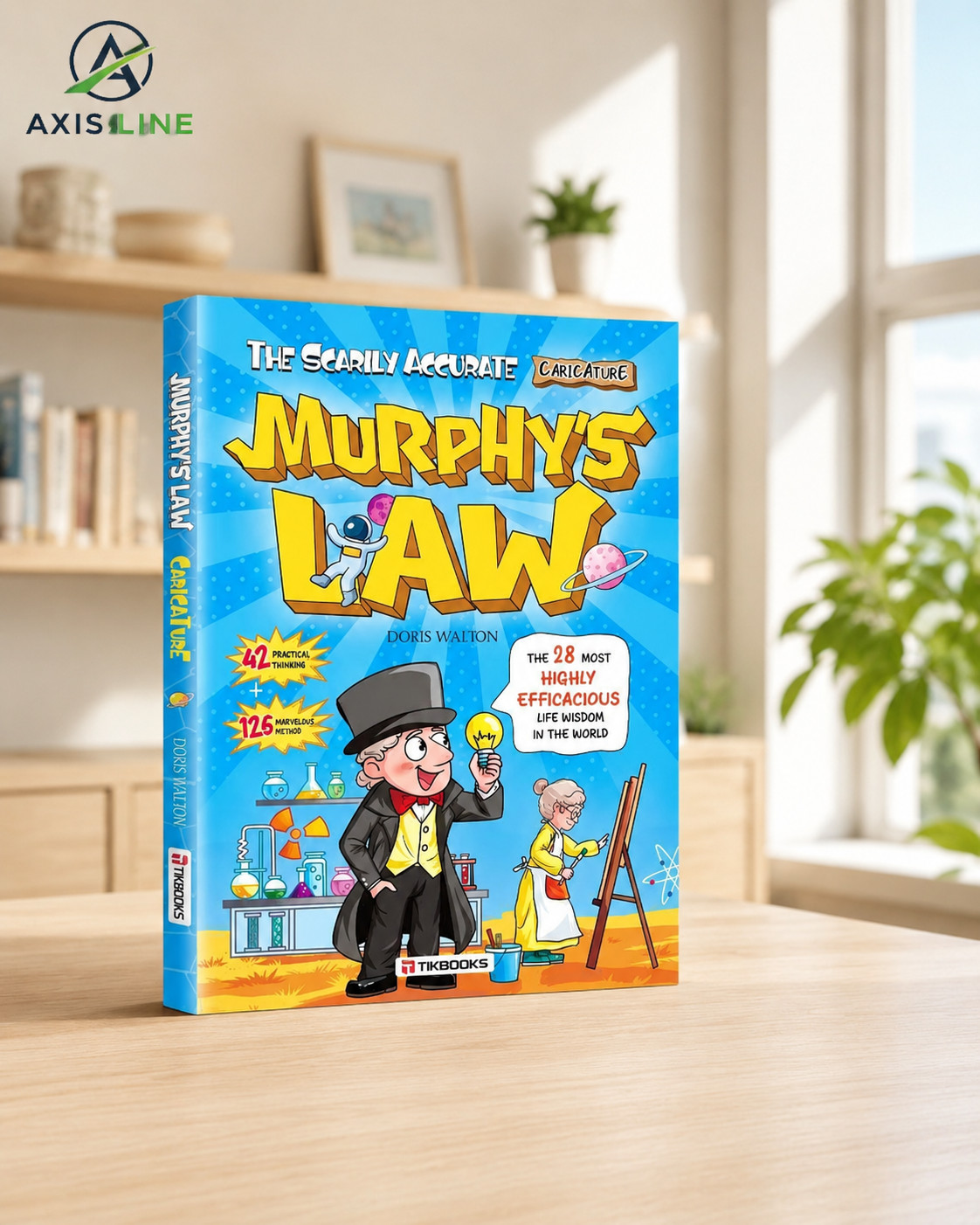 Murphy’s Law Learning Book for Kids 8-12 with 128 Pages Paperback Illustrated