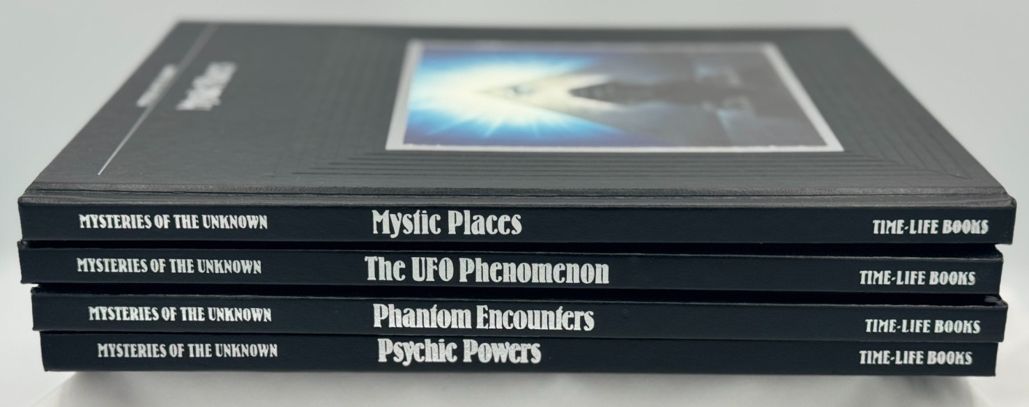 (4) Time-Life Books Mysteries of the Unknown – The UFO Phenomenon ETC