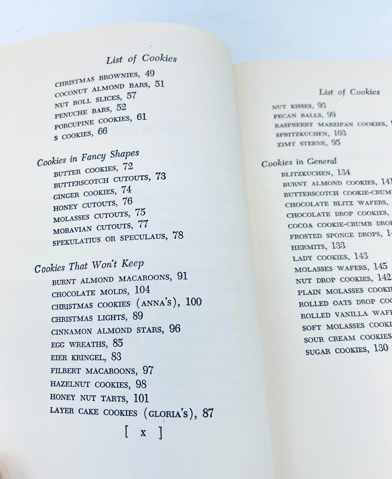 The Christmas Cookie Recipe Book Virginia Pasley Hard Cover 146 Pages 1949