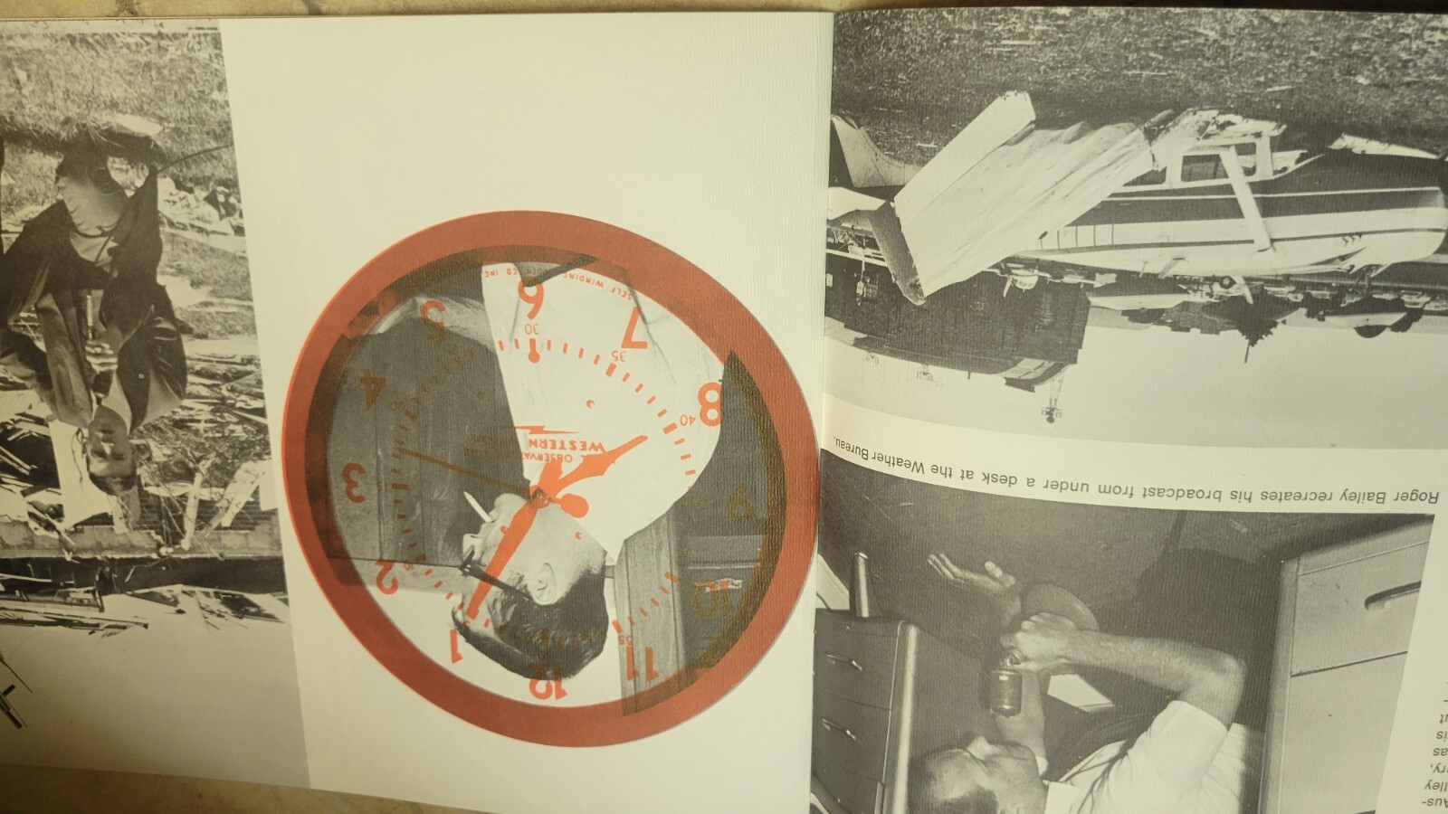 1966 For God’s Sake Take Cover Topeka WIBW Tornado Book New Old Stock Original