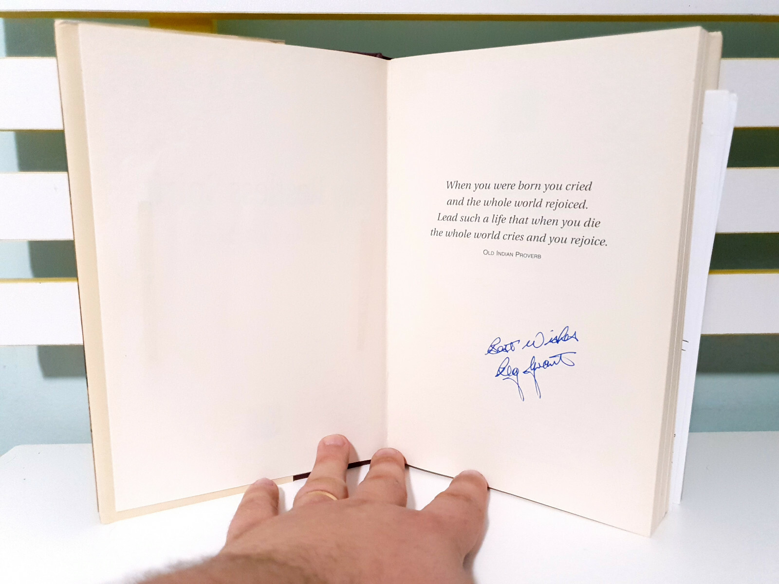 My Restless Spirit! 2008 Signed HC / DJ Book by Reg Grant!