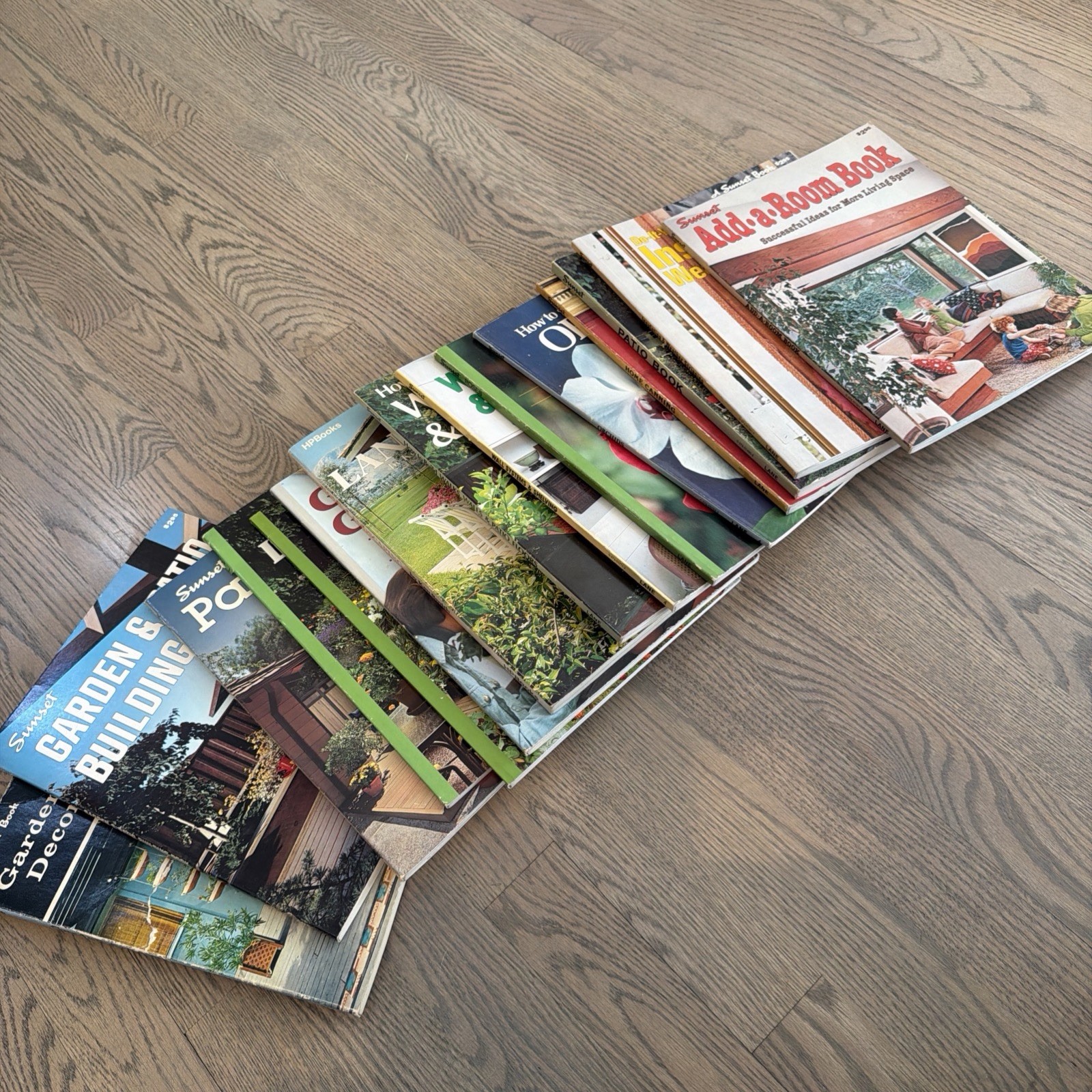 Sunset Magazine Vintage Lot of 15 books Modern Garden Landscape Design Remodel