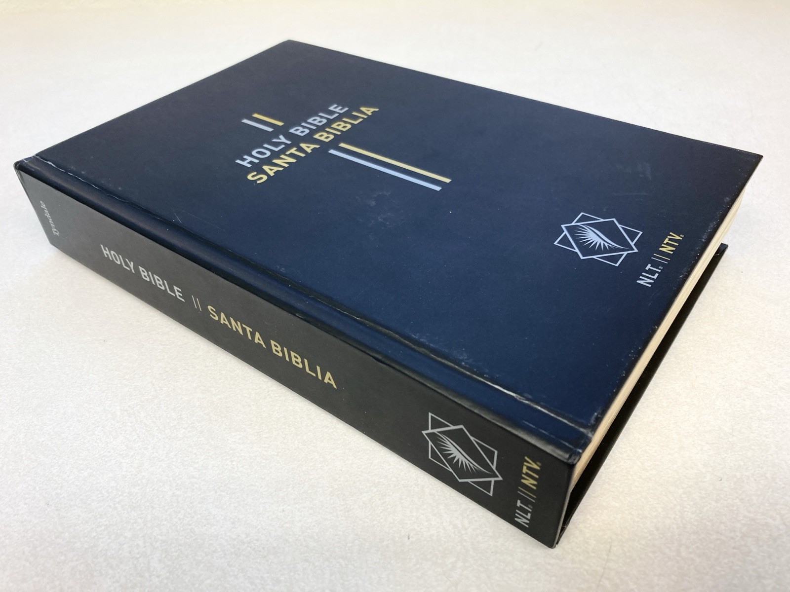 Holy Bible / Santa Biblia English-Spanish Bilingual Bilingue Bible NLT/NTV