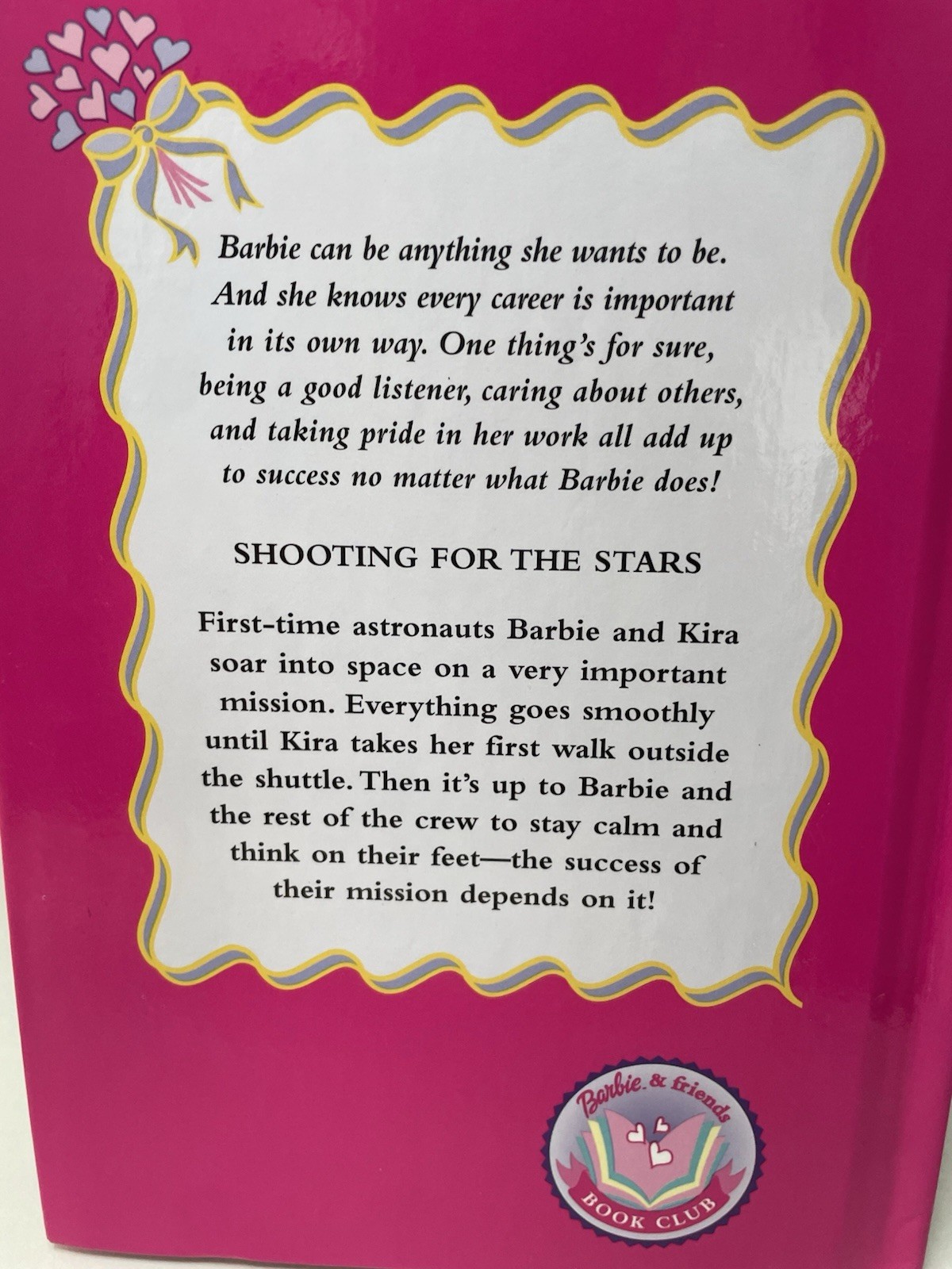 Lot of 10 Barbie & Friends Book Club Hardcover Children’s Books 1998 Set