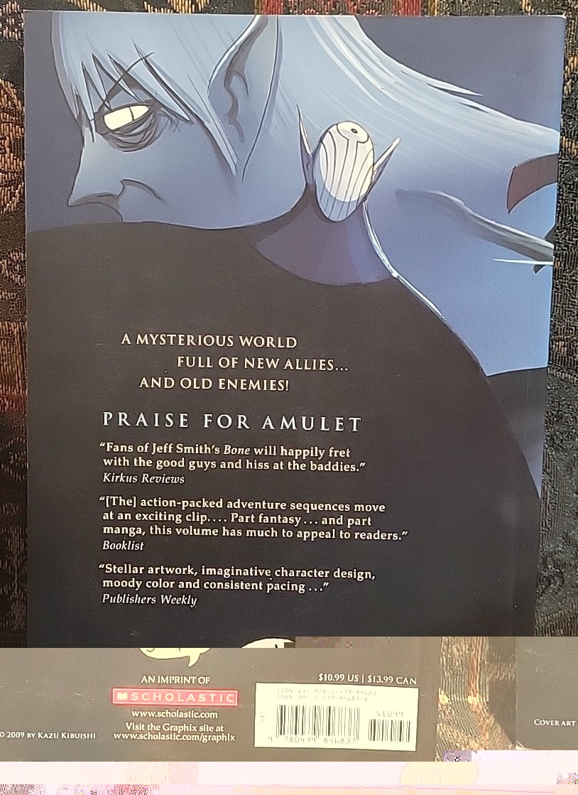 Lot of 5 AMULET Books #1-5 Set by Kazu Kibuishi Graphic Novels