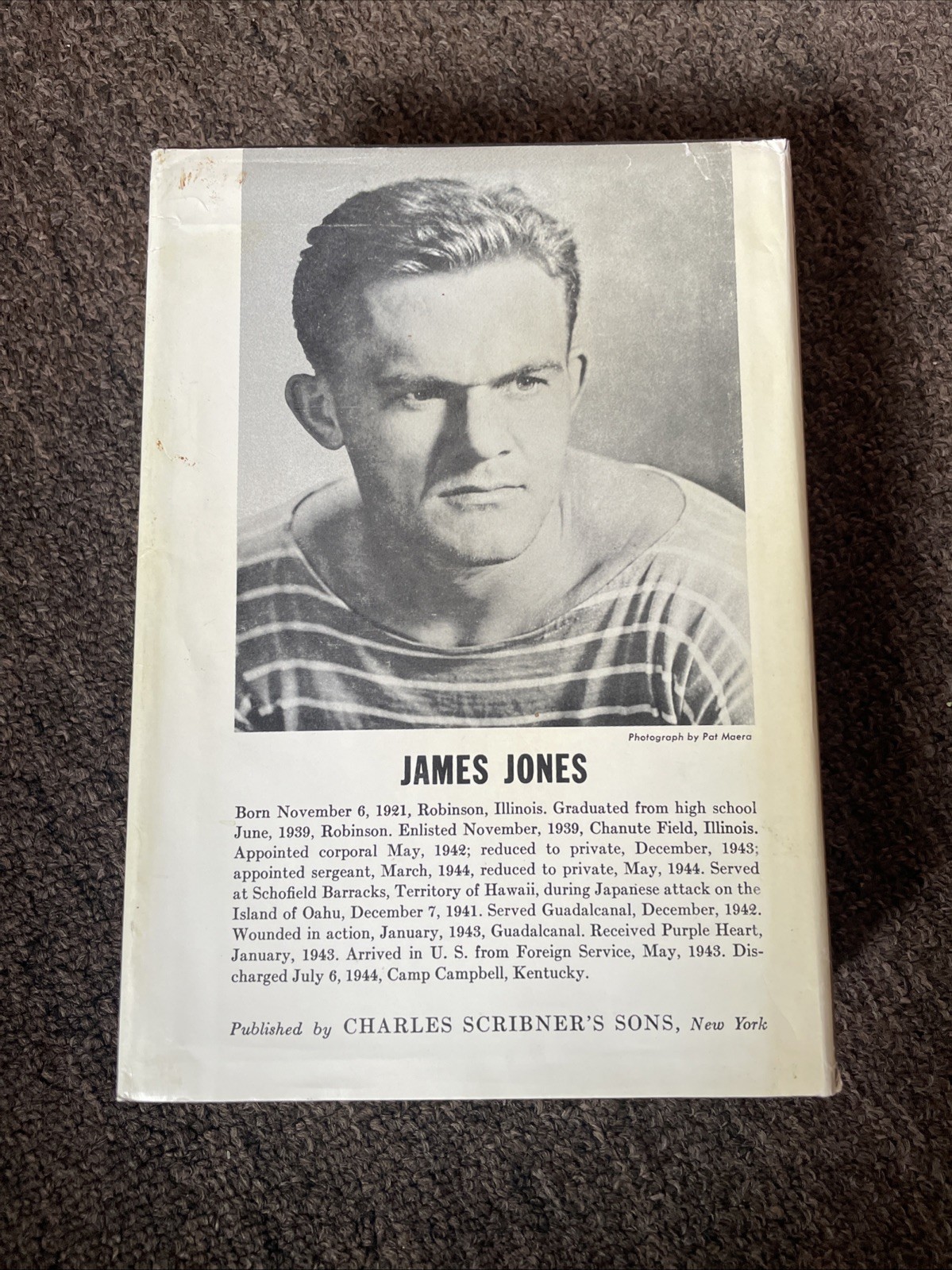 JAMES JONES FROM HERE TO ETERNITY The First Edition Library