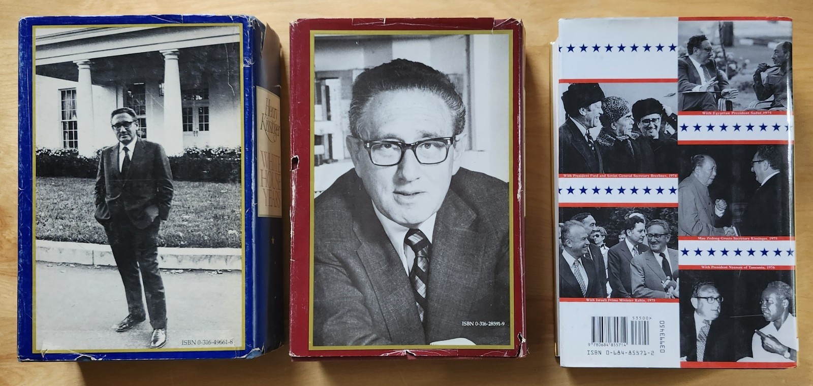 HENRY KISSINGER: 3 BOOK BIOGRAPHY