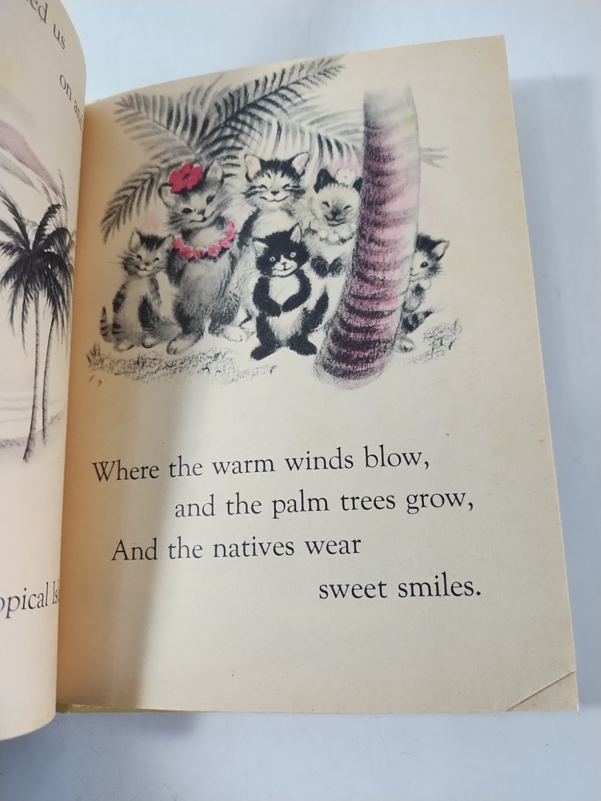 Vintage Captain Kitty Rand McNally Junior Elf Book #8049 1951 Illustrated Cats
