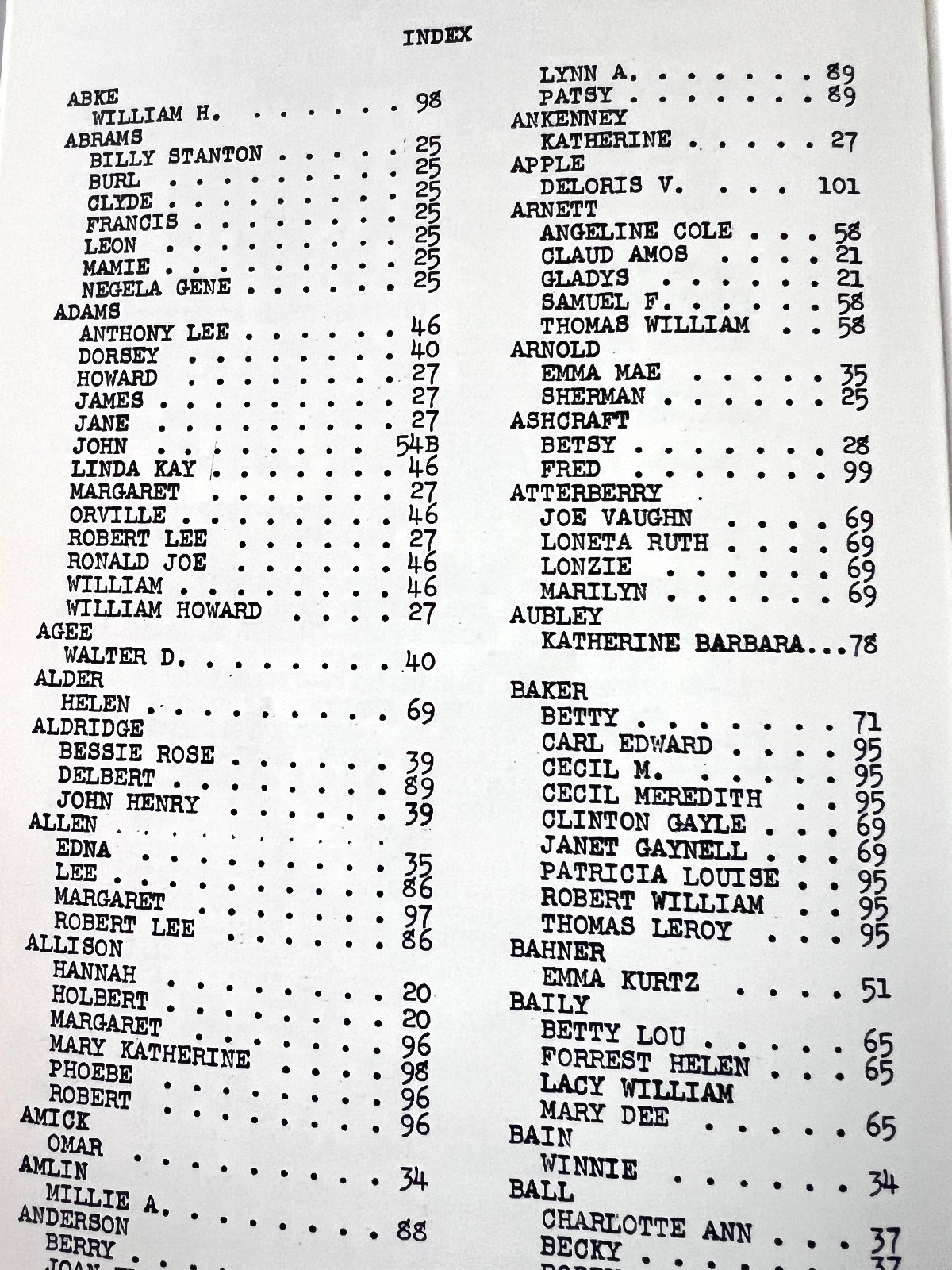 “Cole History and Genealogy” by Mrs. Ira Leiter (1962)