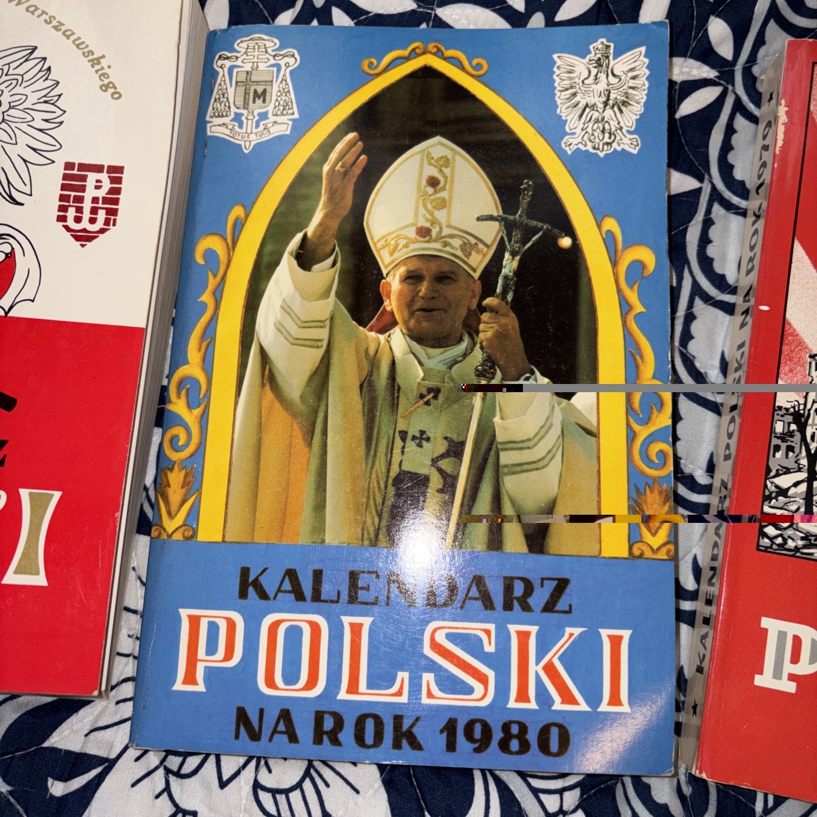 VINTAGE POLISH BOOKS KALANDARZ POLSKI NA ROK 1979,80,84! In Polish