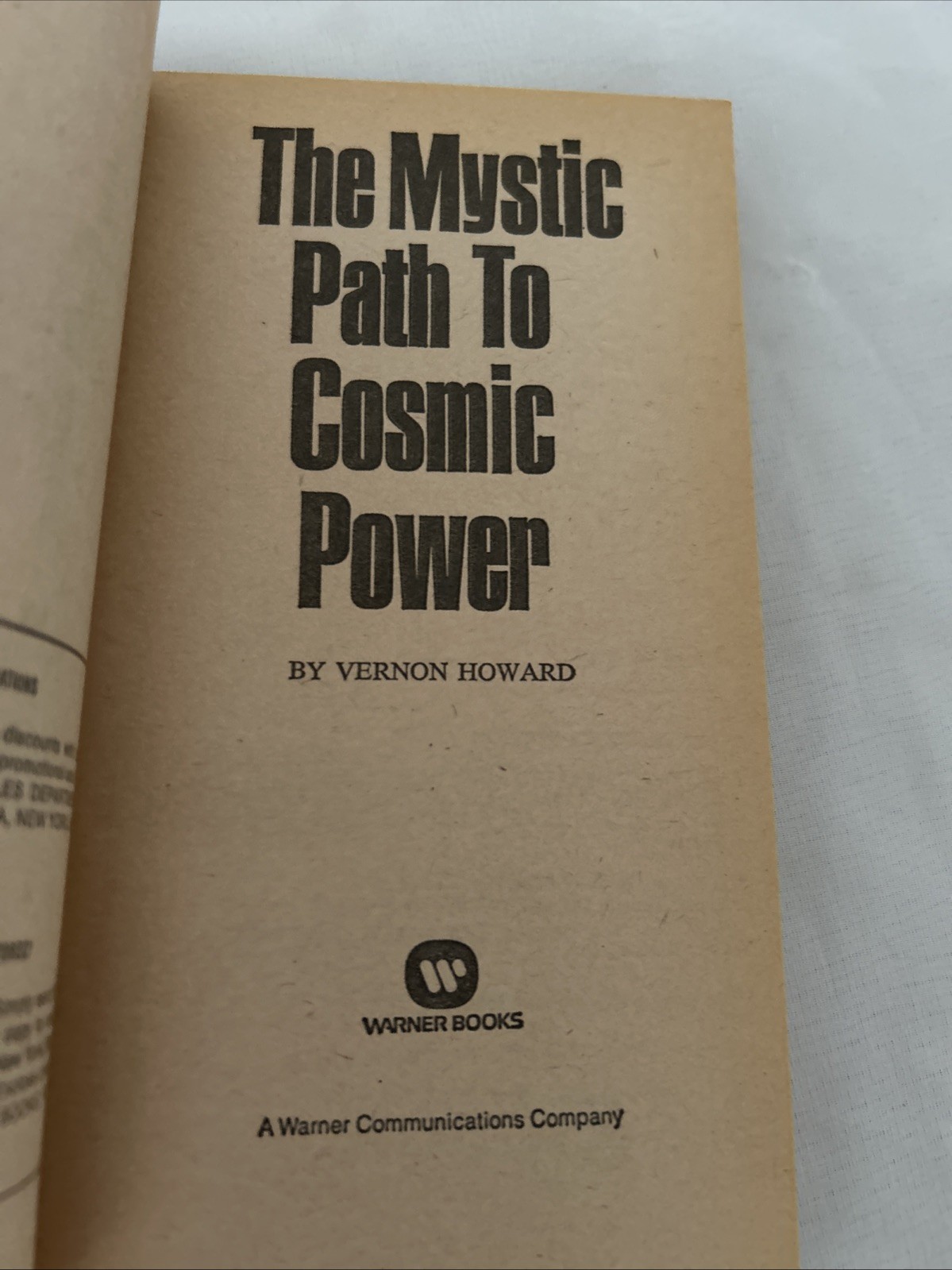 The Mystic Path to Cosmic Power – Paperback By Howard, Vernon c. 1969