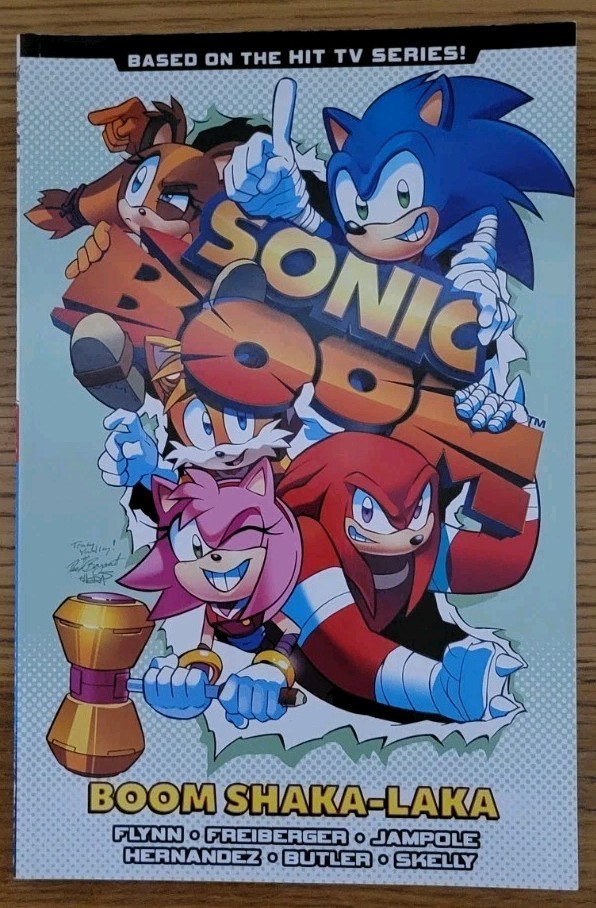 Sonic Boom Vol. 2: Boom Shaka-laka Sonic Scribes Brand New ISBN 9781627389945