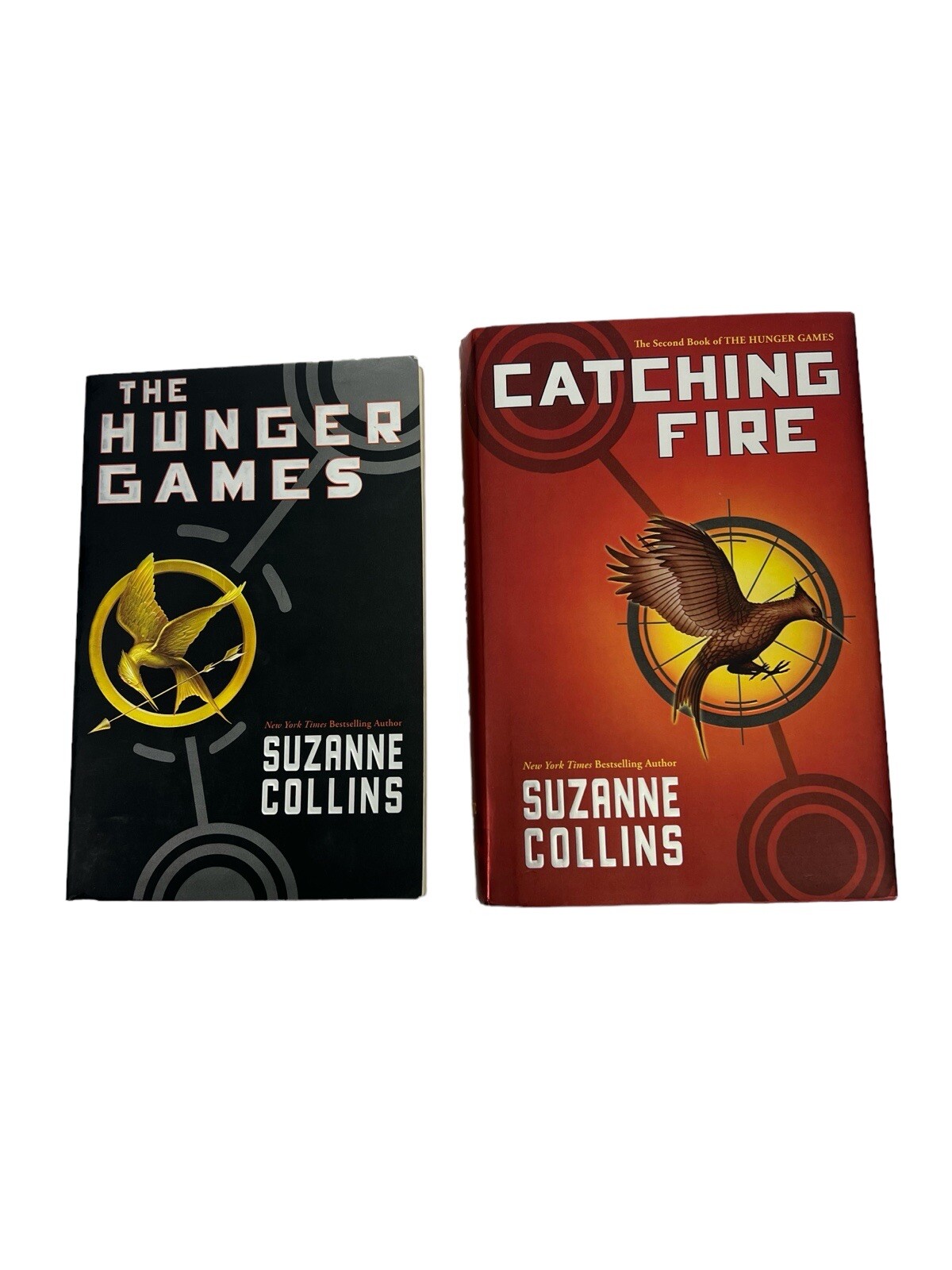 Suzanne Collins Fiction Books/Novels Lot/2 The Hunger Games/Catching Fire