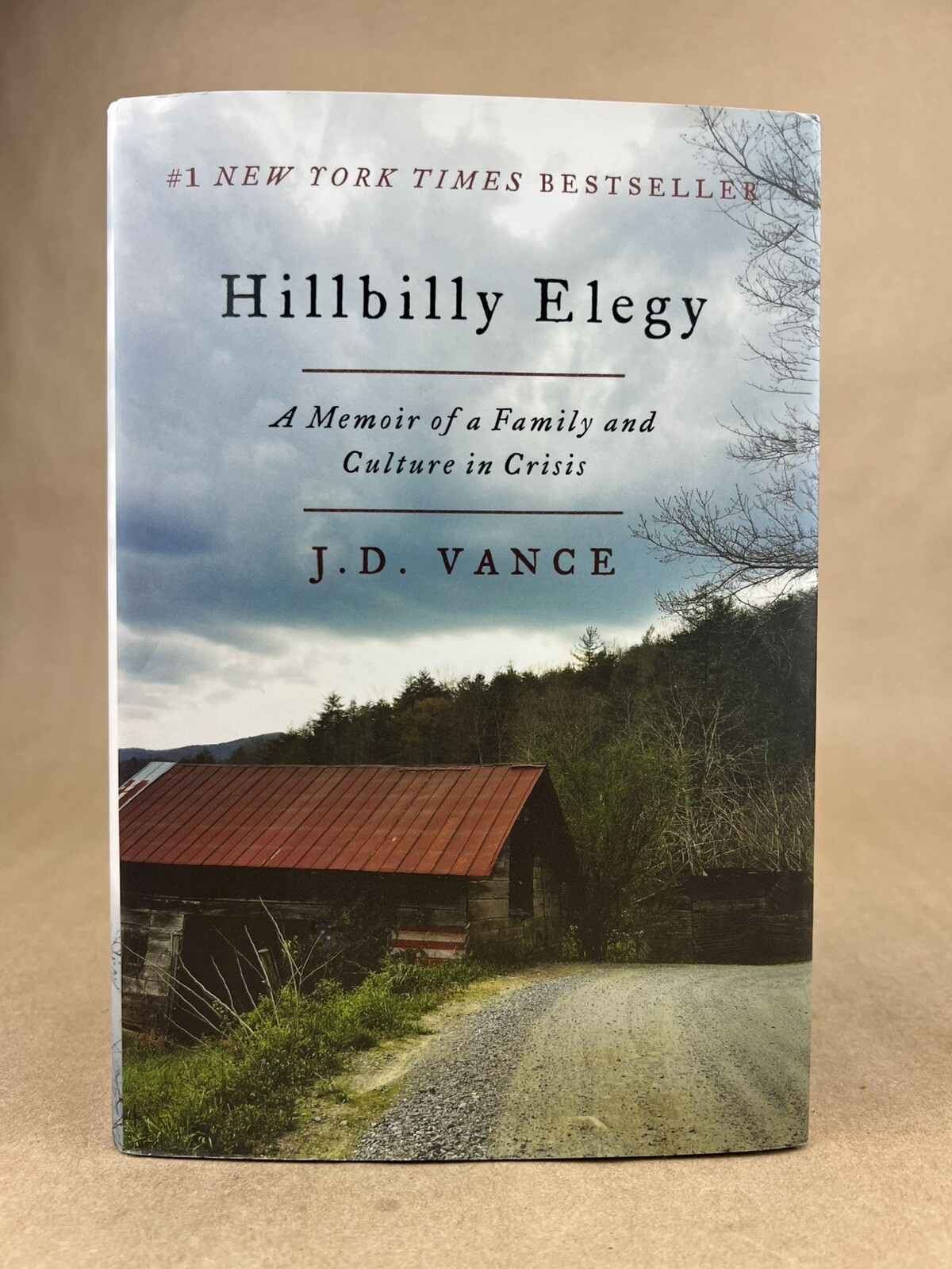 Hillbilly Elegy; J. D. Vance, Harper, 2016, First Edition, Early Printing, HC/DJ