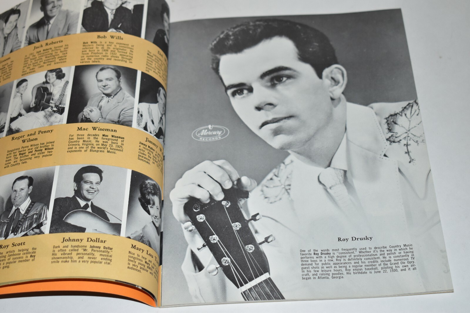 Country Music Scrapbook 1967Johnny Cash Hank Jr Tex Ritter – 24 Pages