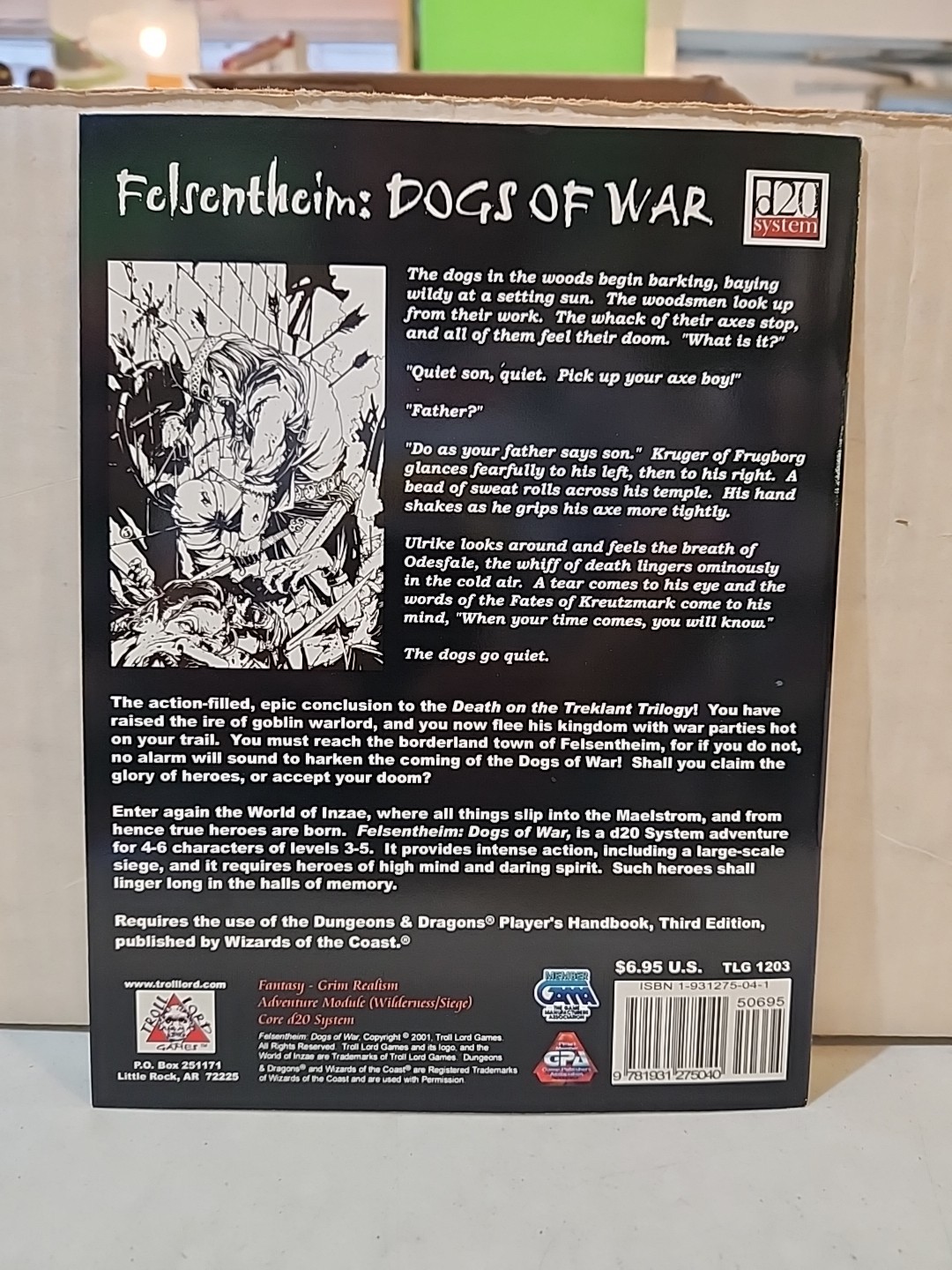 Felsentheim : Dogs of War by Davis Chenault (2001, Trade Paperback)