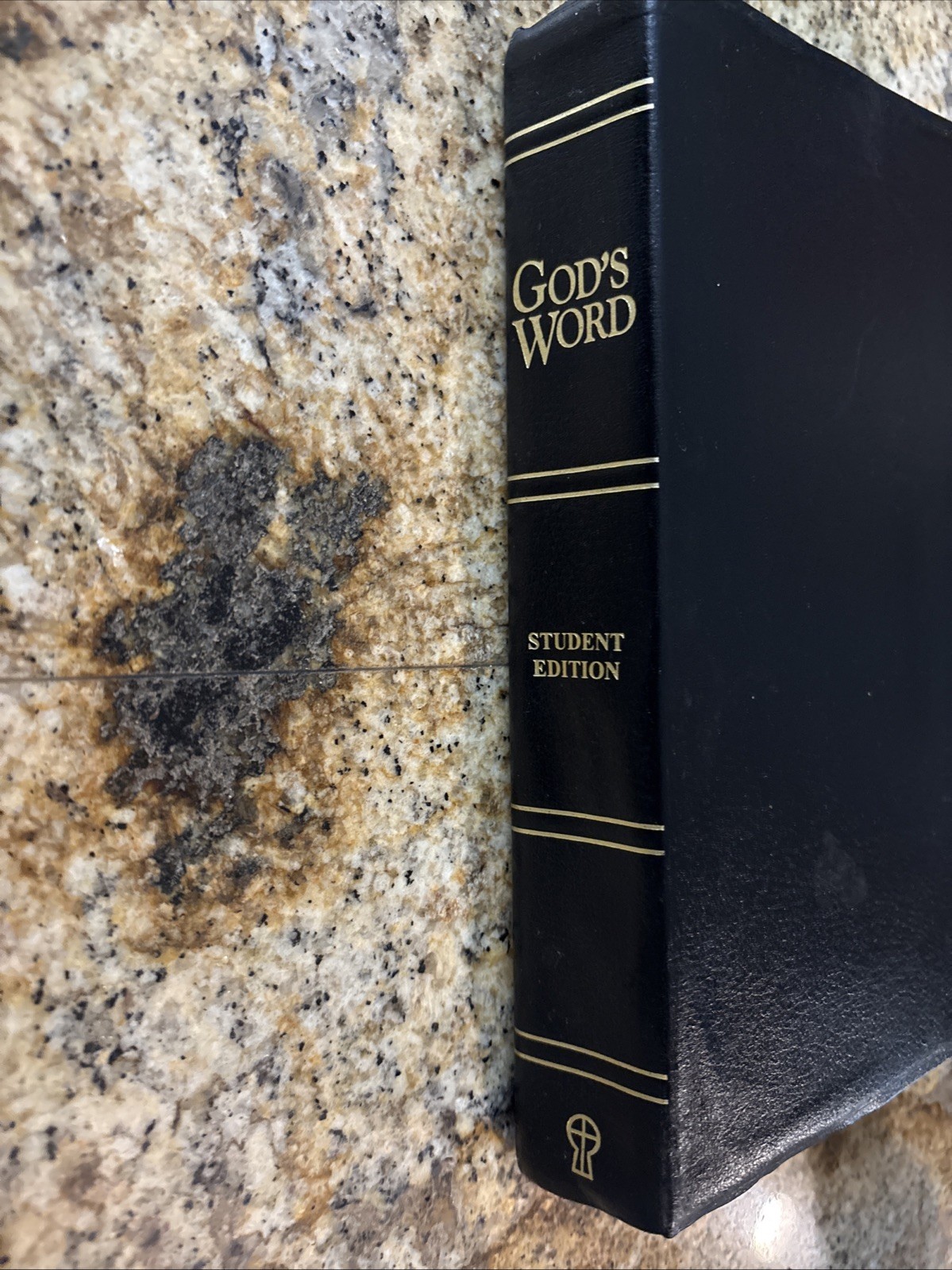 God’s Word for Students Study Bible Black Bonded Leather Wayne Rice General Ed