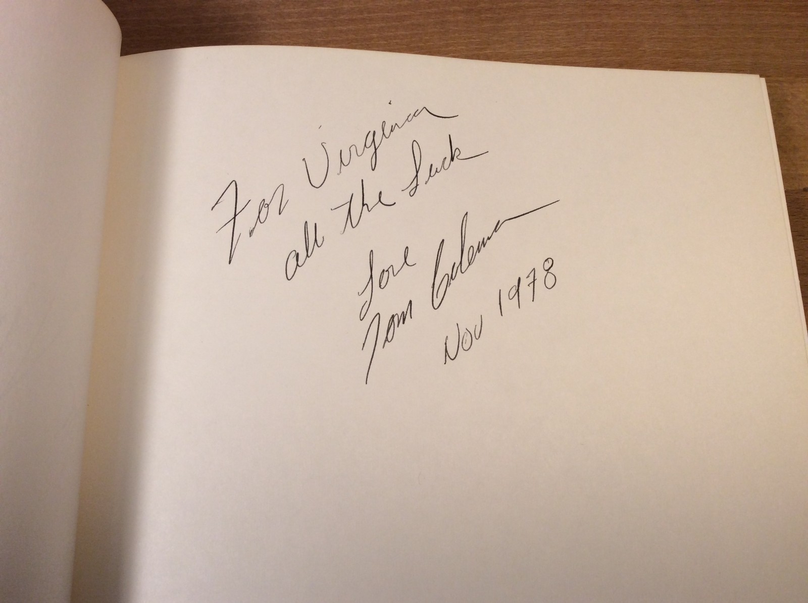 The Mud-Pie Dilemma, SIGNED John Nance, Tom Coleman, Hardcover, Potter, Art
