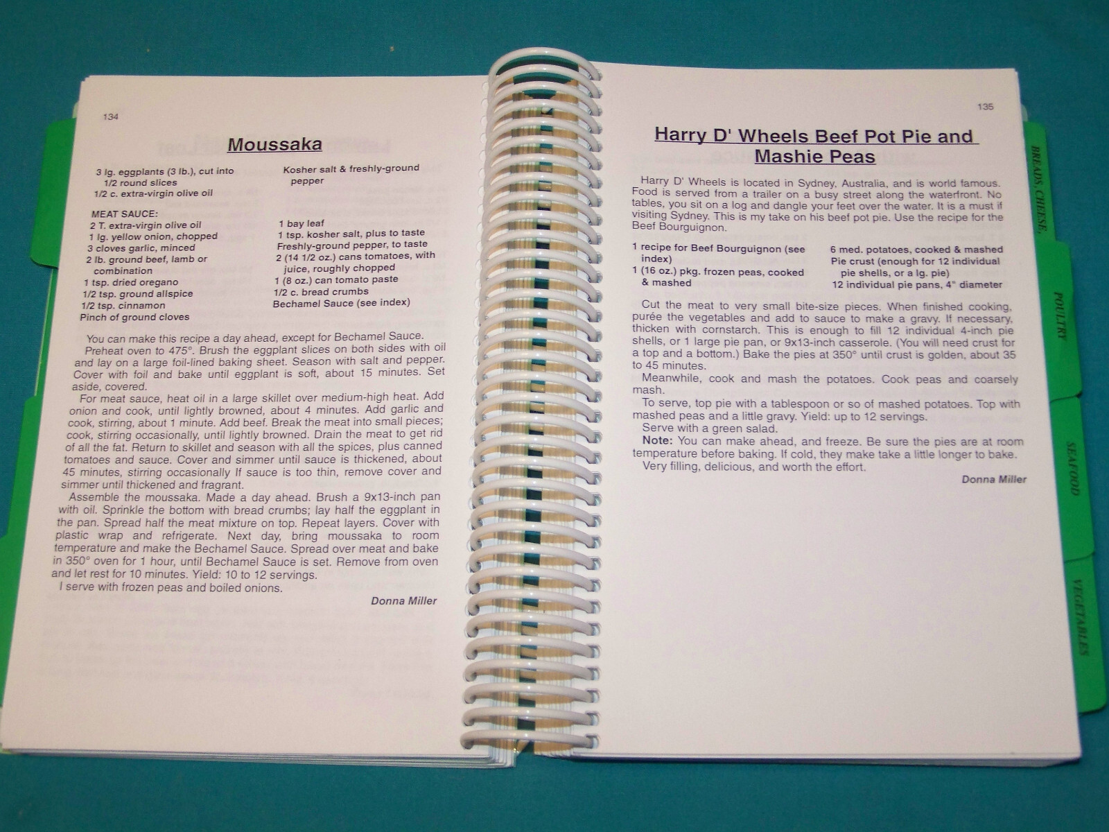 Donna McLean Miller Family Cookbook Semiahmoo Washington 2010 394 pages