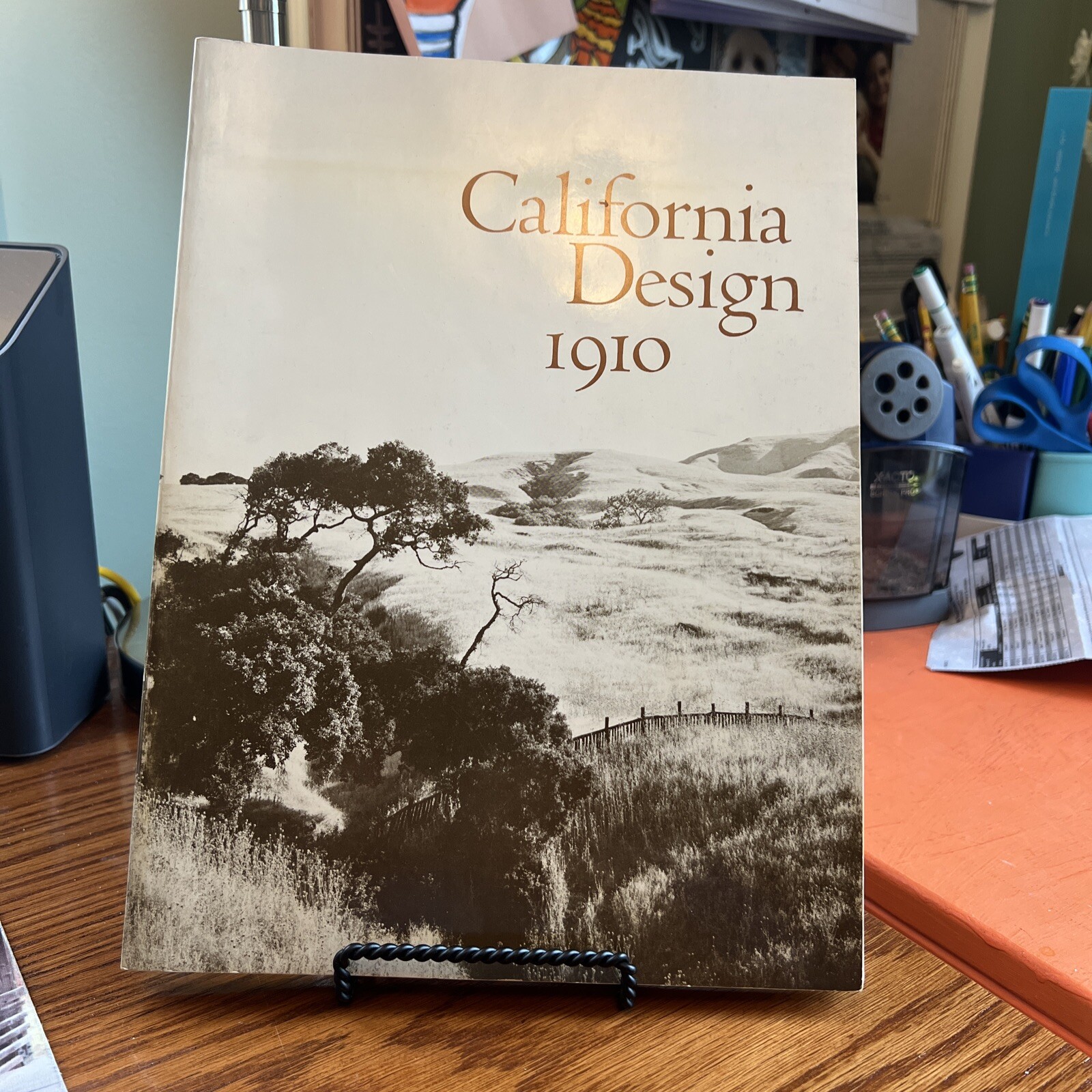 California Design 1910 Soft Bound Book Mission Arts Crafts Pottery Gallery Copy