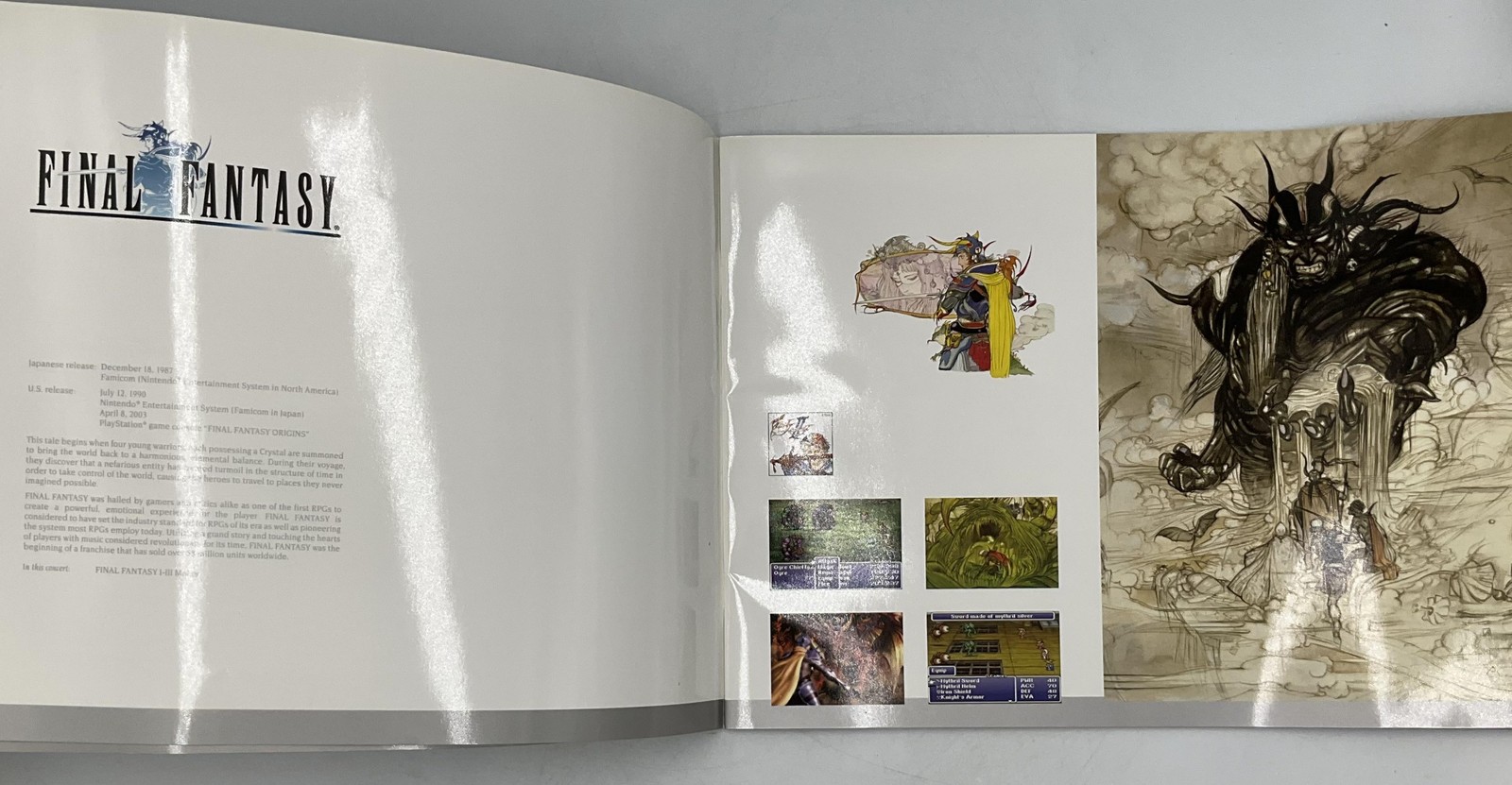 Dear Friends Music From FINAL FANTASY Nobuo Uematsu Square Enix Chapbook White
