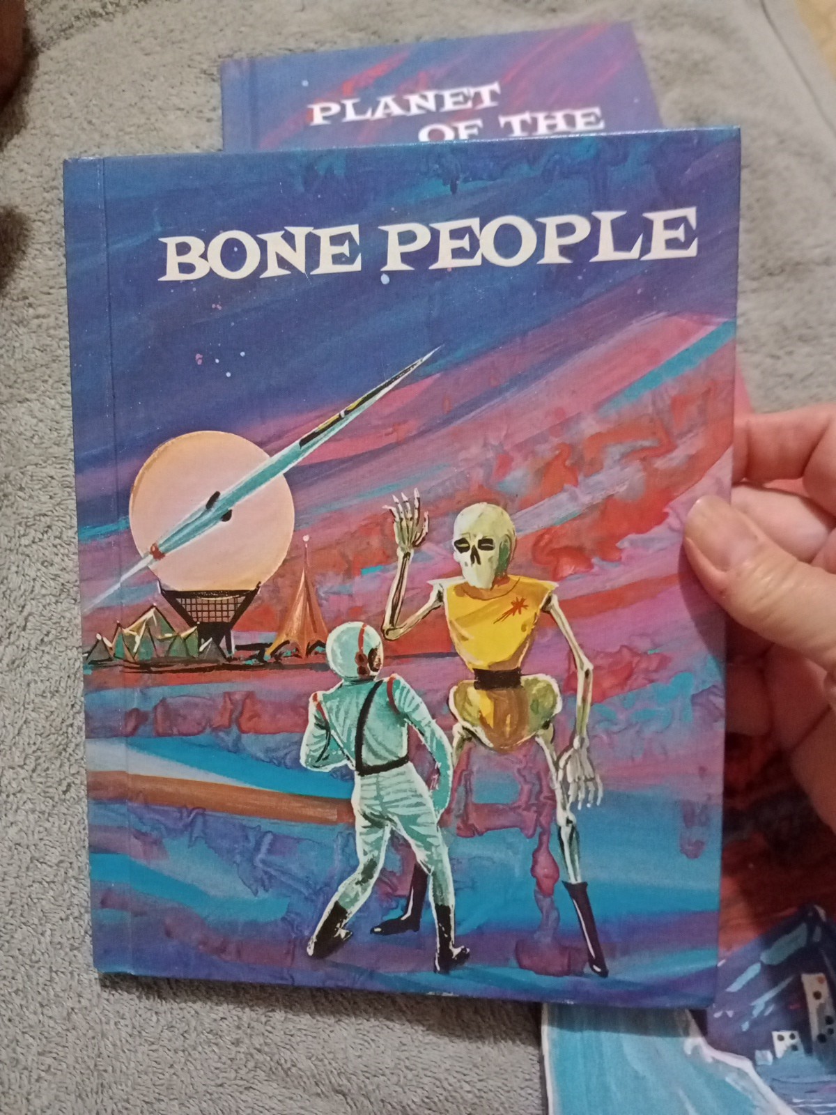 Space Science Fiction Series Ice Men Of Rime, Bone People, Planet Of The Whistl