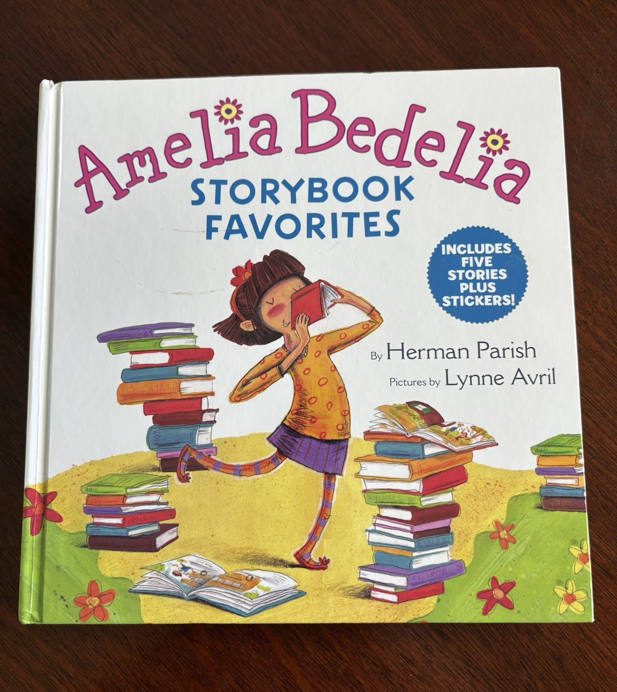 Amelia Bedelia Storybook Favorites HC by Herman Parish, Stickers