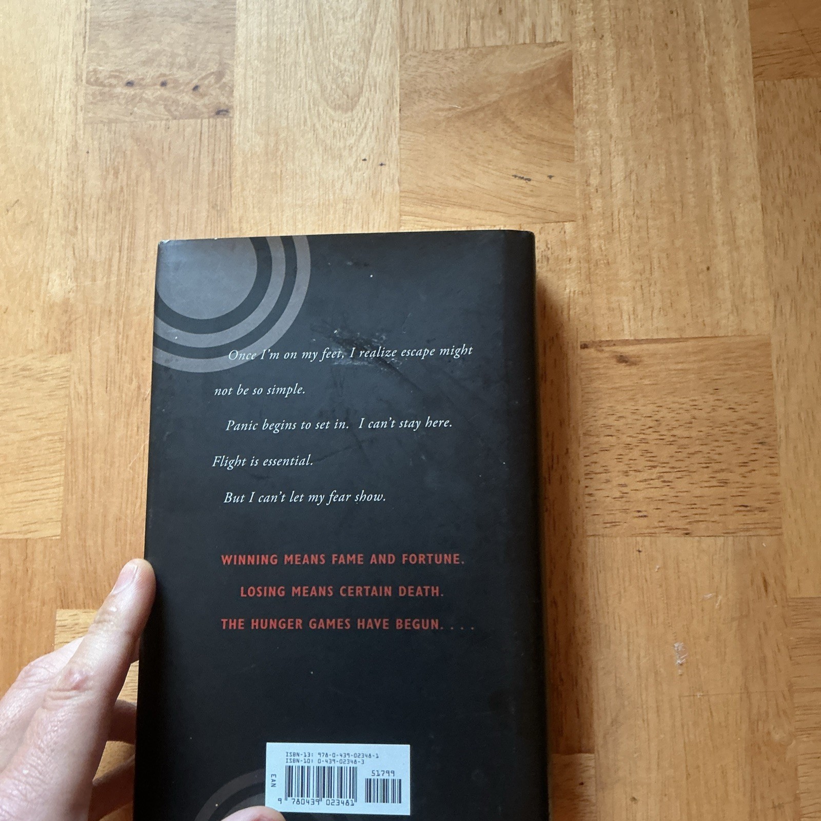Hunger Games (Hunger Games, Book One) by Suzanne Collins (2008, Hardcover)