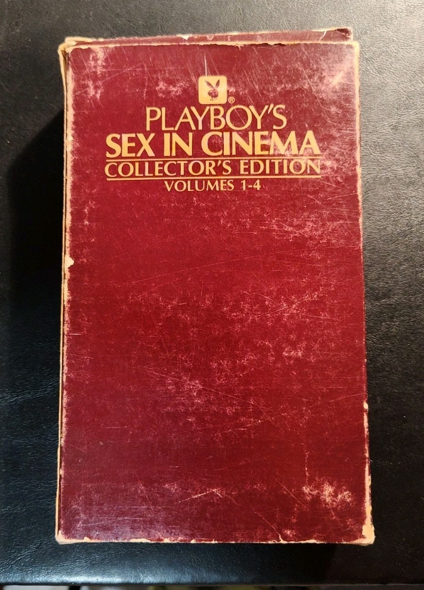 Vintage Box Set: Playboy’s “Sex In Cinema” Paperbacks Vol 1-4 (1971-1974) .