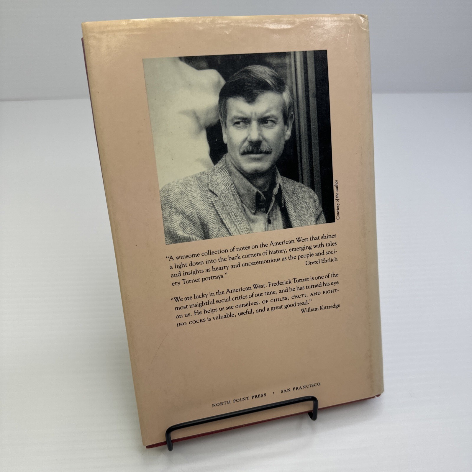 Frederick Turner Of Chiles Cacti and Fighting Cocks Notes on American West 1990