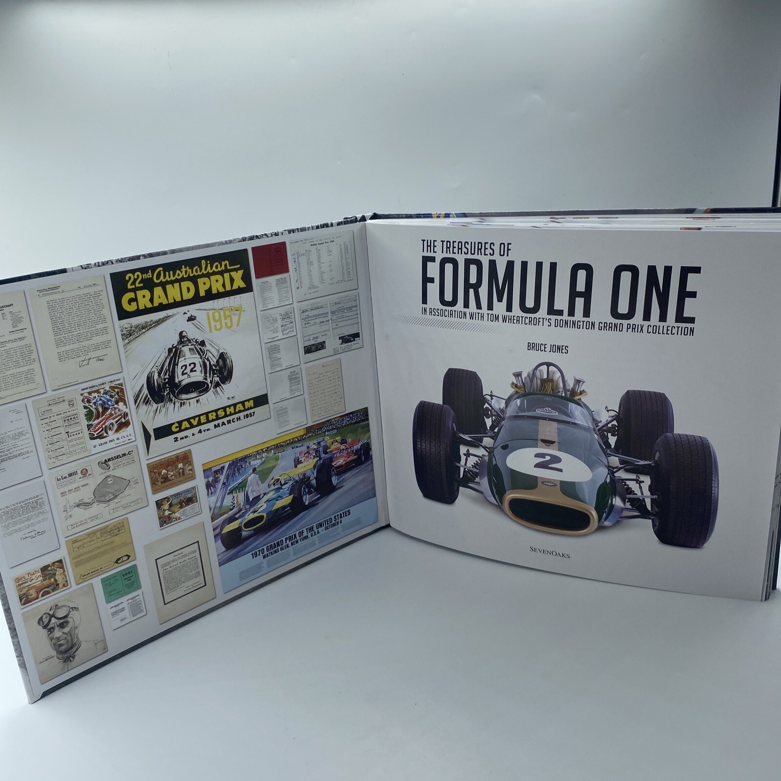 The Treasures of Formula One – Bruce Jones (hardcover Book)