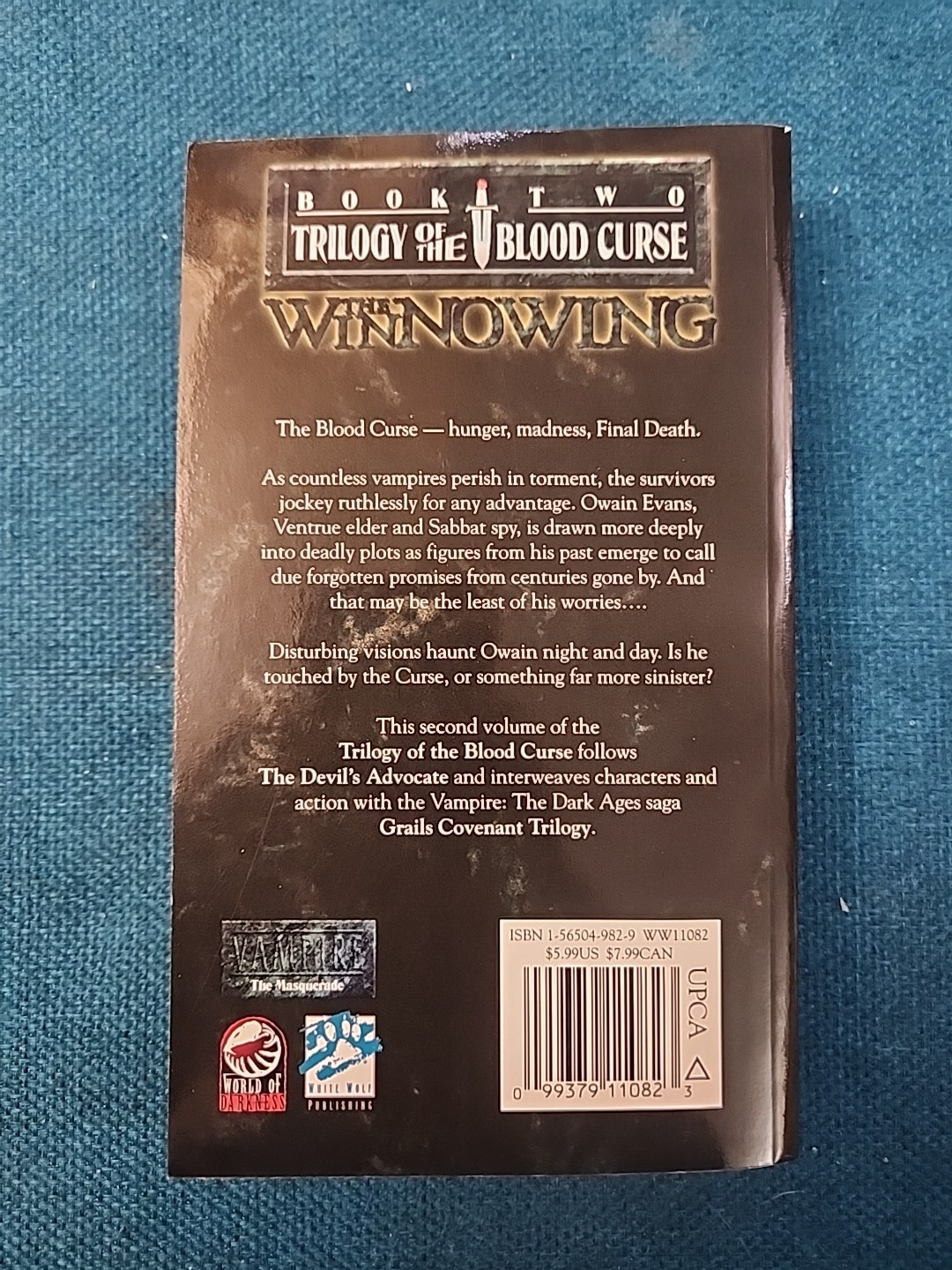 Books 1 + 2 Trilogy Of The Blood Curse by Gherbod Fleming 1st Ed PBs Great Shape