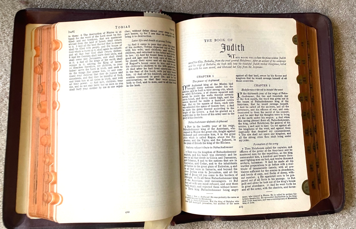 The Catholic Press Family Edition of the Holy Bible 1950 by John P O’Connell