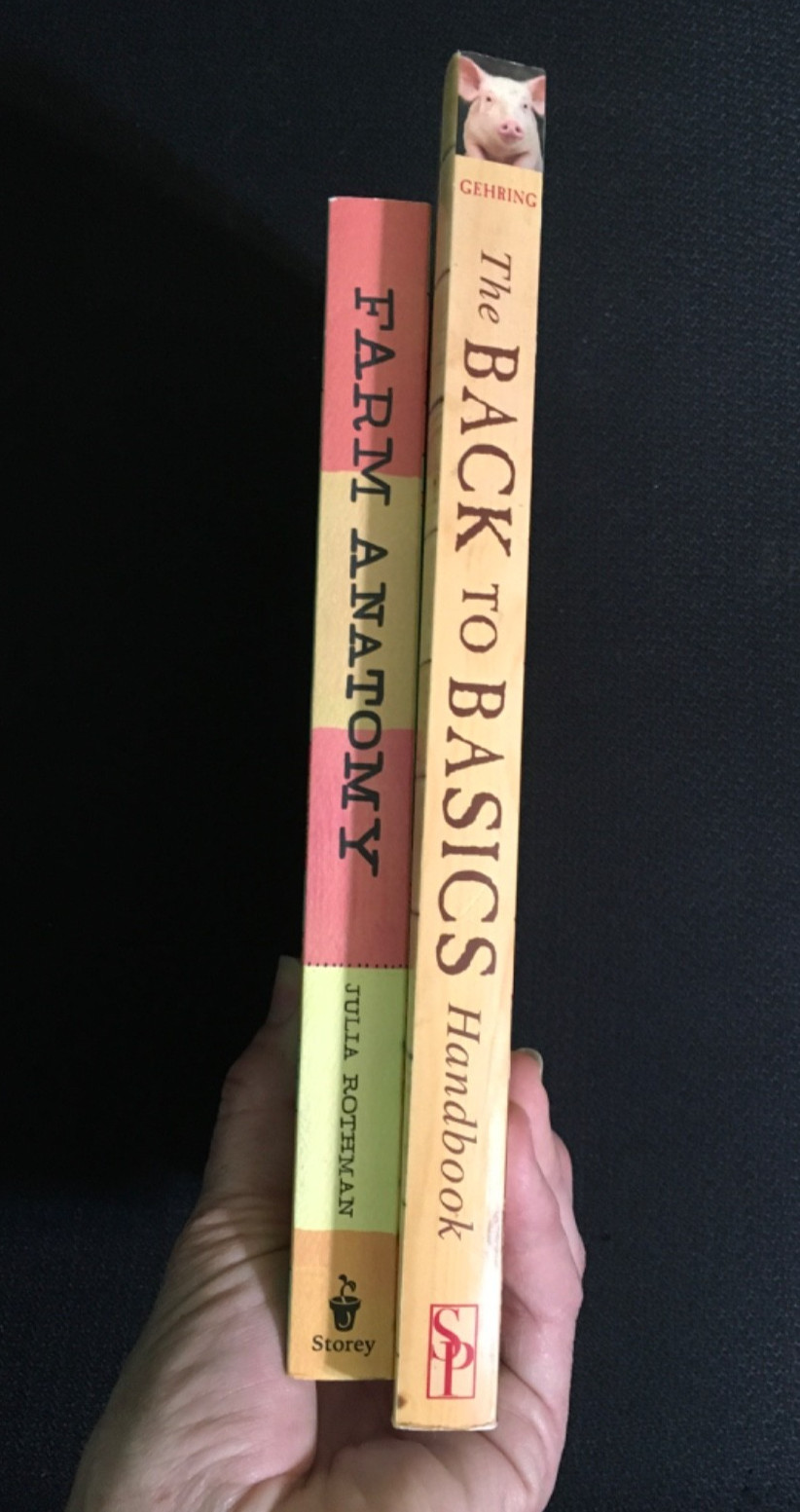 Lot 2 FARM ANATOMY Curious Parts of Country Life Julia Rothman + BACK TO BASICS