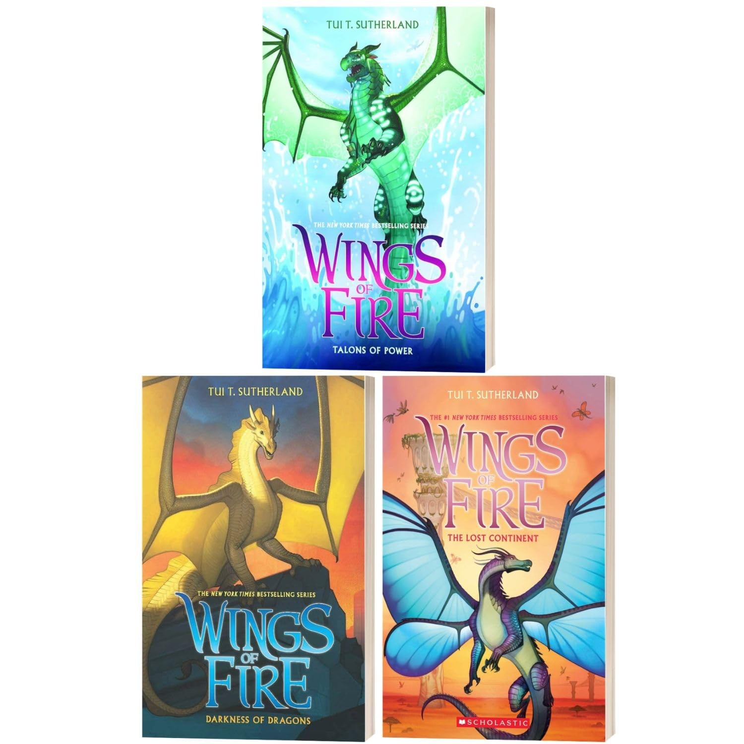 Wings of Fire Series Complete Collection 19 Books Set by Tui T. Sutherland Pb