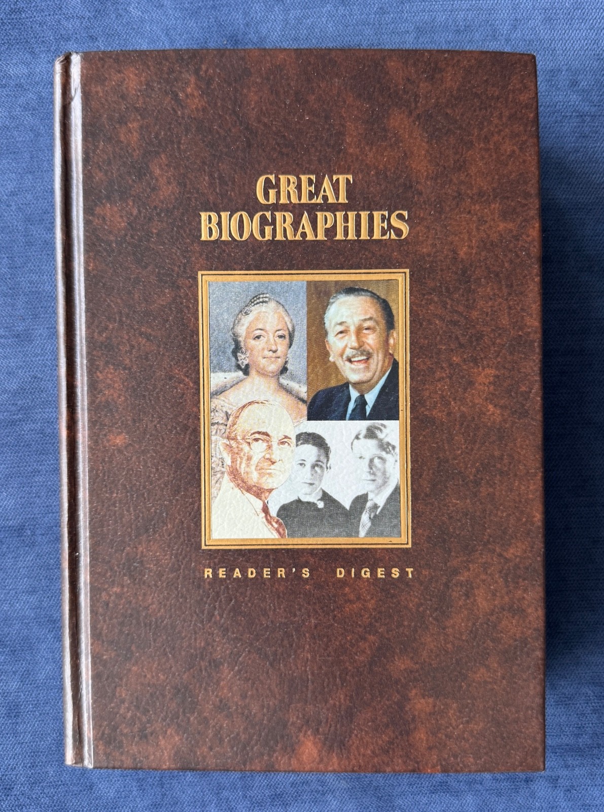 1988 Reader’s Digest Great Biographies by Reader’s Digest Editors HARDCOVER
