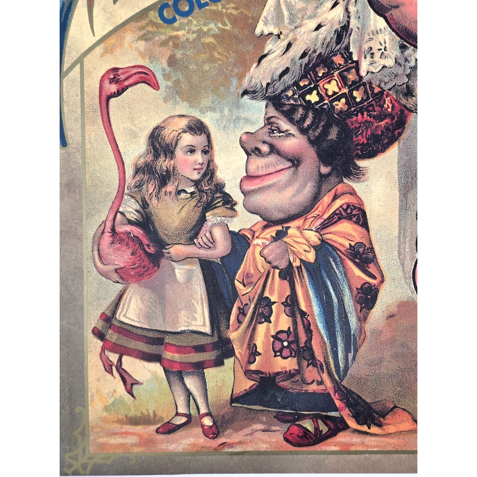Vintage 2000 Alice In Wonderland 26 Posters Coloring Book Paperback, Unused