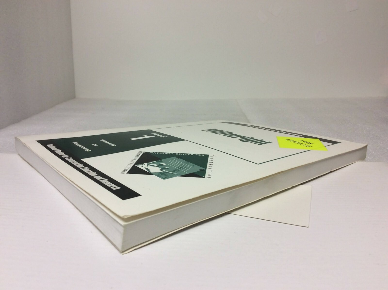 Millwright Level 1 Trainee Guide Binder, by NCCER – Wheels of Learning 1992 PB