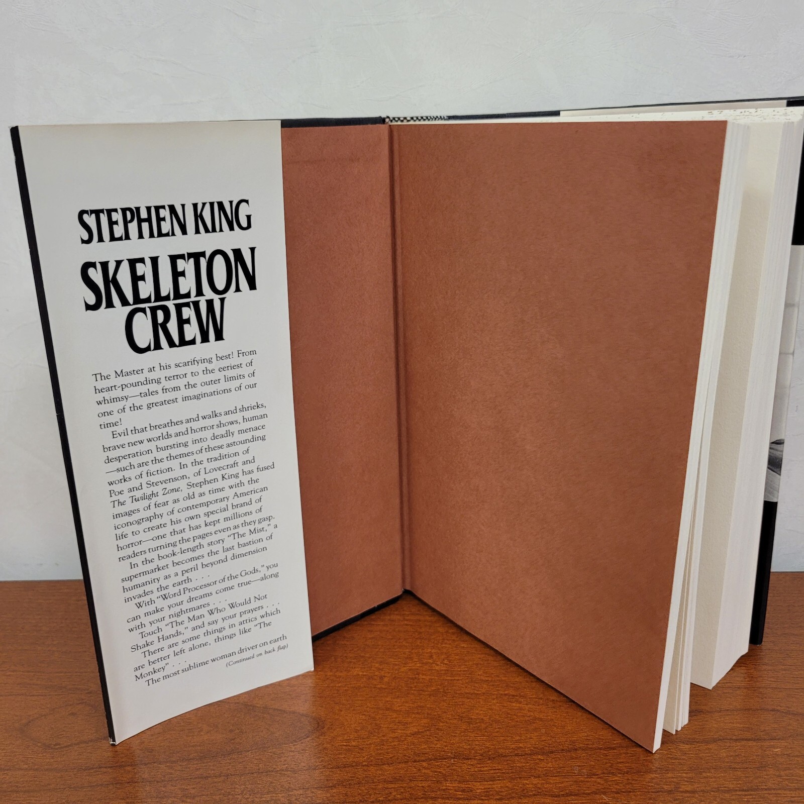 Skeleton Crew by Stephen King (Vtg Putnam Hardcover w/ Dustjacket, 1985, 1st Ed)