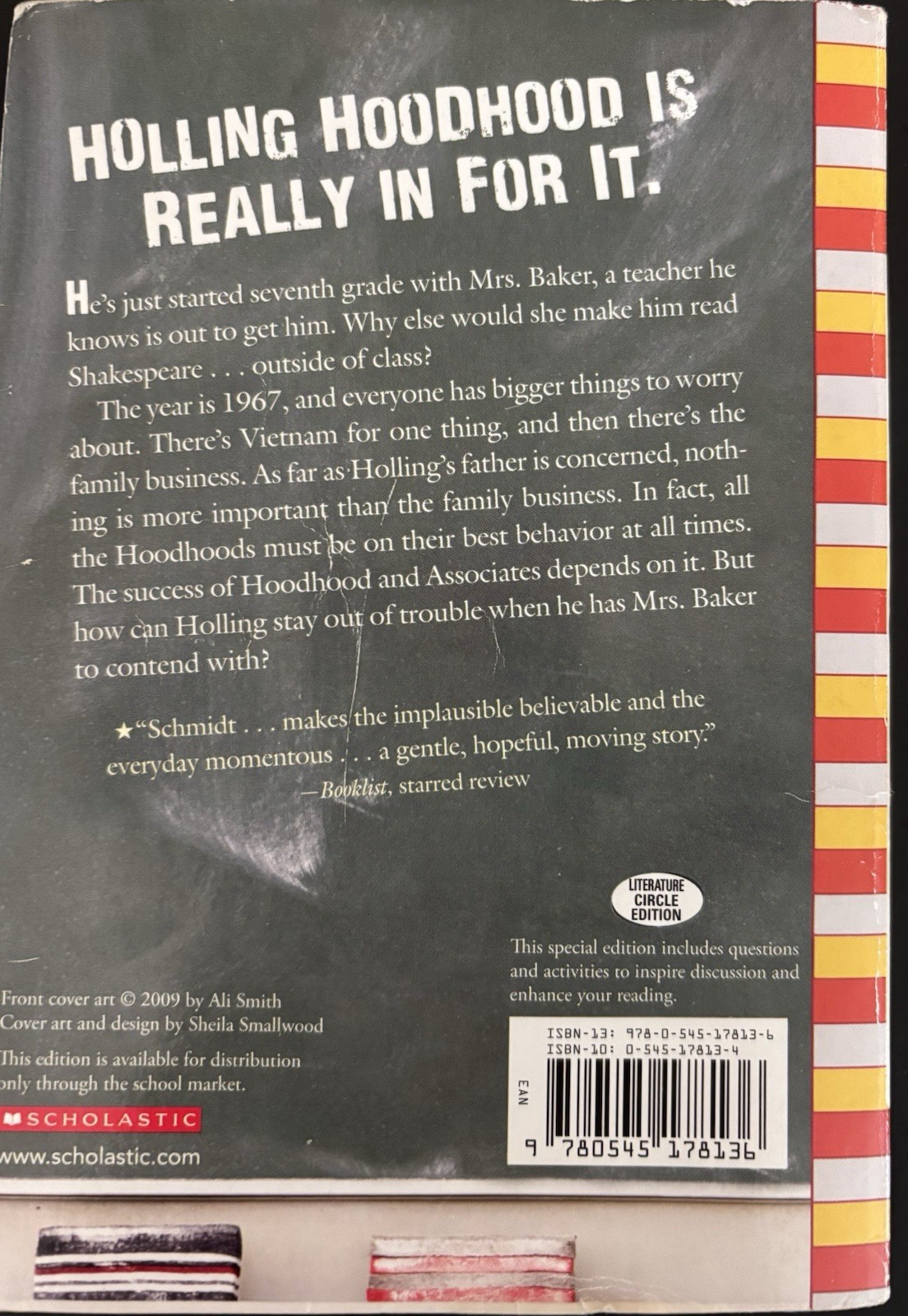 The Wednesday Wars – Paperback By Schmidt, Gary D – VERY GOOD