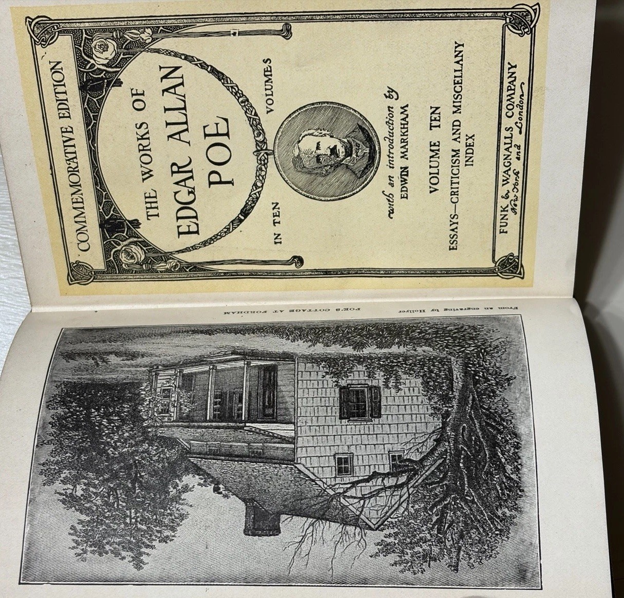 The Works of Edgar Allan Poe 1904, Comm. Edition, The Complete 10 Volume Set