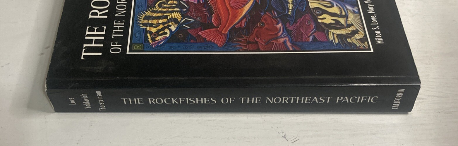The Rockfishes Of The Northeast Pacific Paperback Many Authors Signed By All