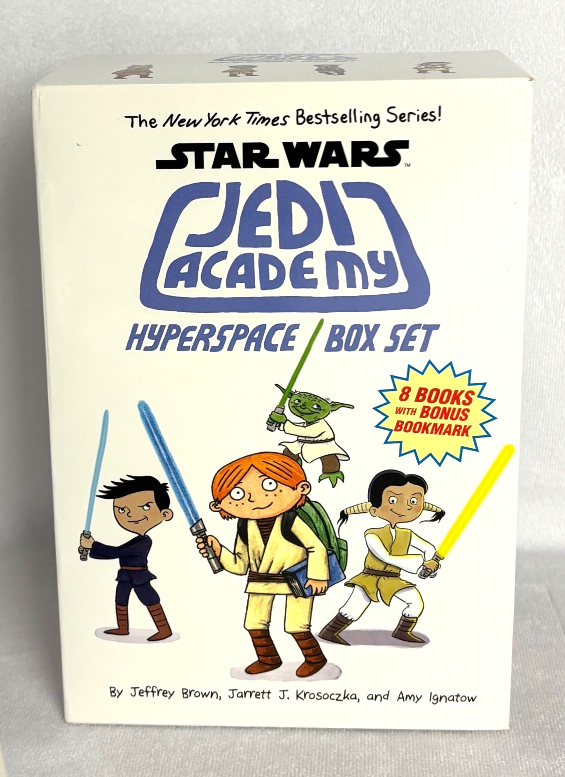 Star Wars Jedi Academy Hyperspace Collection 8 Book Set Excellent Condition