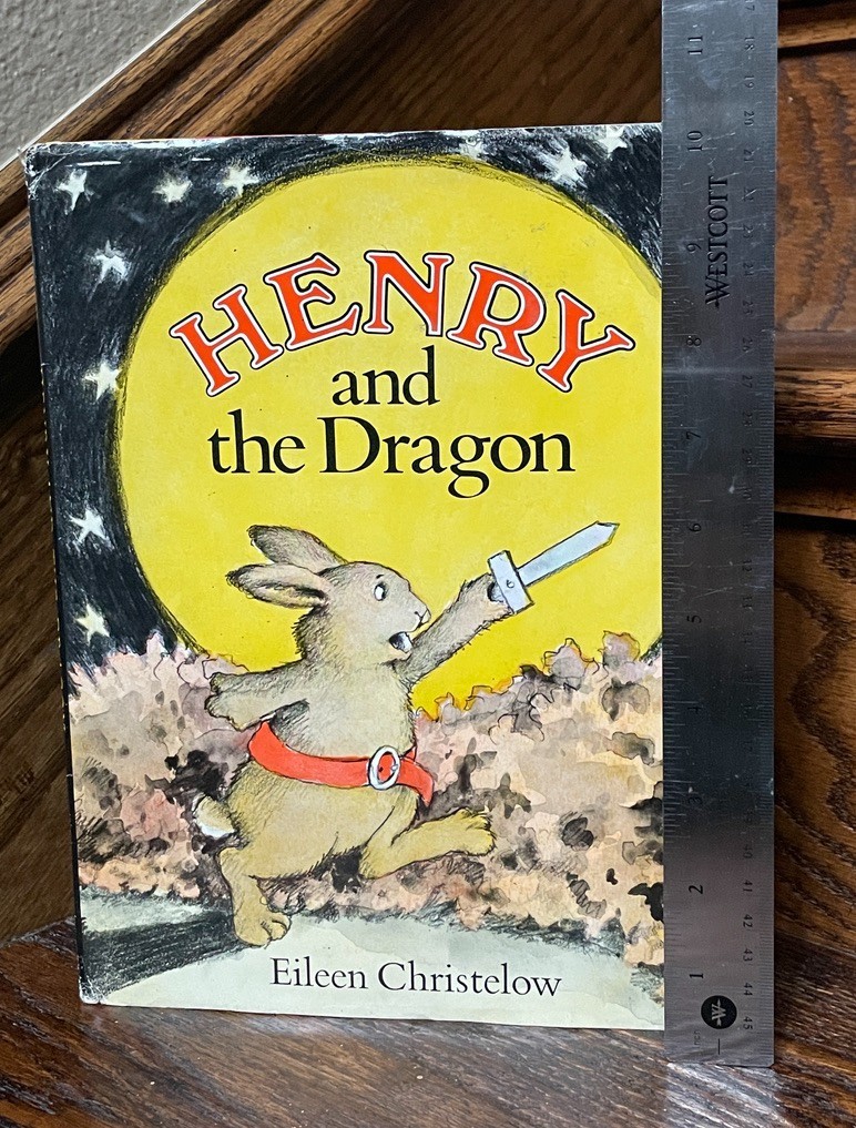 Henry and the Dragon by Eileen Christelow Signed Inscribed HC Dust Jacket