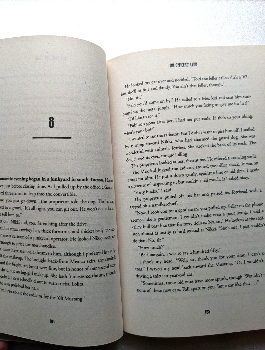 The Officers’ Club by Ralph Peters Uncorrected Advance Copy Unsigned