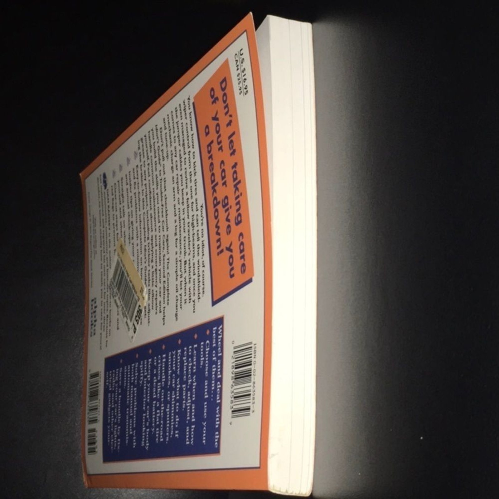 The complete idiot’s guide to trouble-free car care over‎ 250 pages