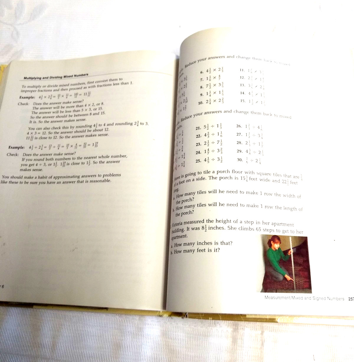 Open Court Real Math grade 7 – 436 pages Good Condition